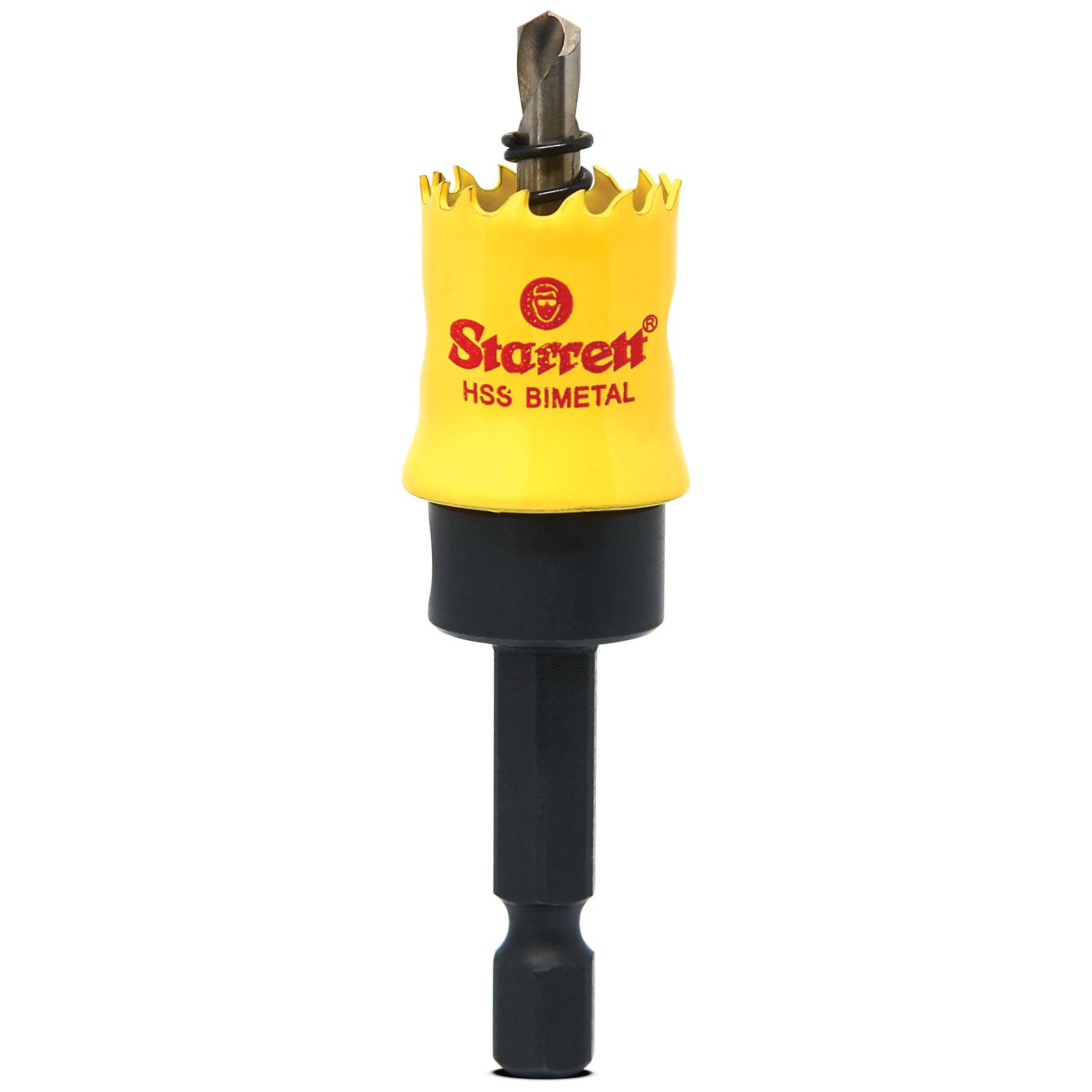 Starrett Holesaw HSS Cordless Smooth Cut CSC Bi-Metal 16-51 mm Choose Size - Picture 3 of 15