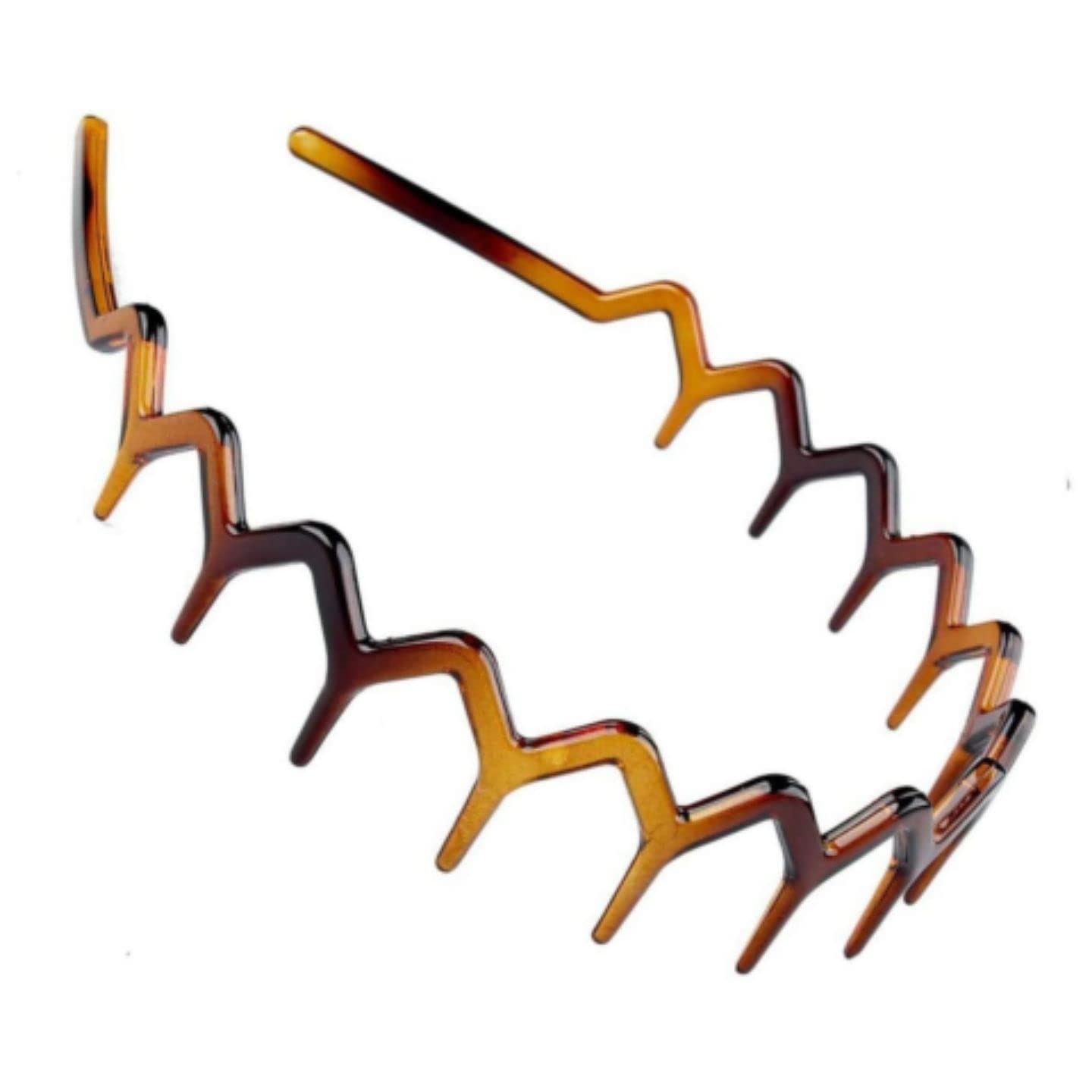 Zig Zag Shark Tooth Head Band Teeth Hair Band Alice Band Comb Headbands - Picture 94 of 99