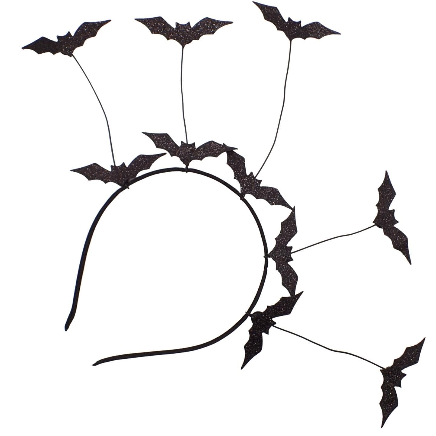 Spooky Halloween Costume Horns & Boppers Womens Halloween Headband - Picture 46 of 47