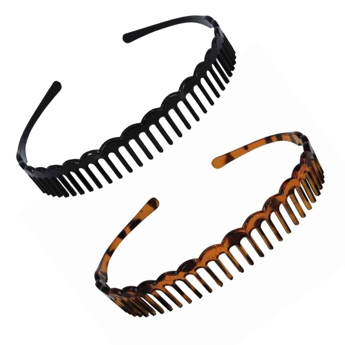 Zig Zag Shark Tooth Head Band Teeth Hair Band Alice Band Comb Headbands - Picture 8 of 99
