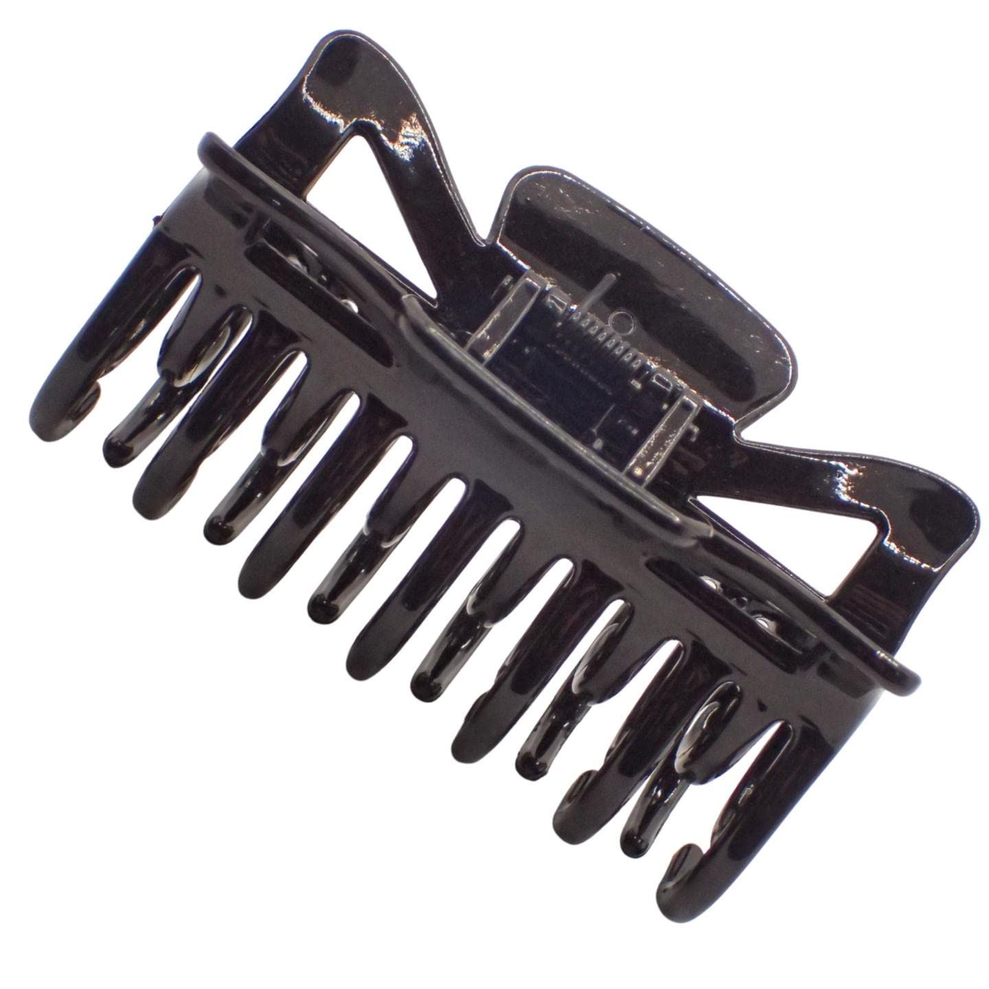 8.5cm Black or Brown Tort Hair Claw Clip for Women & Girls - Picture 15 of 64