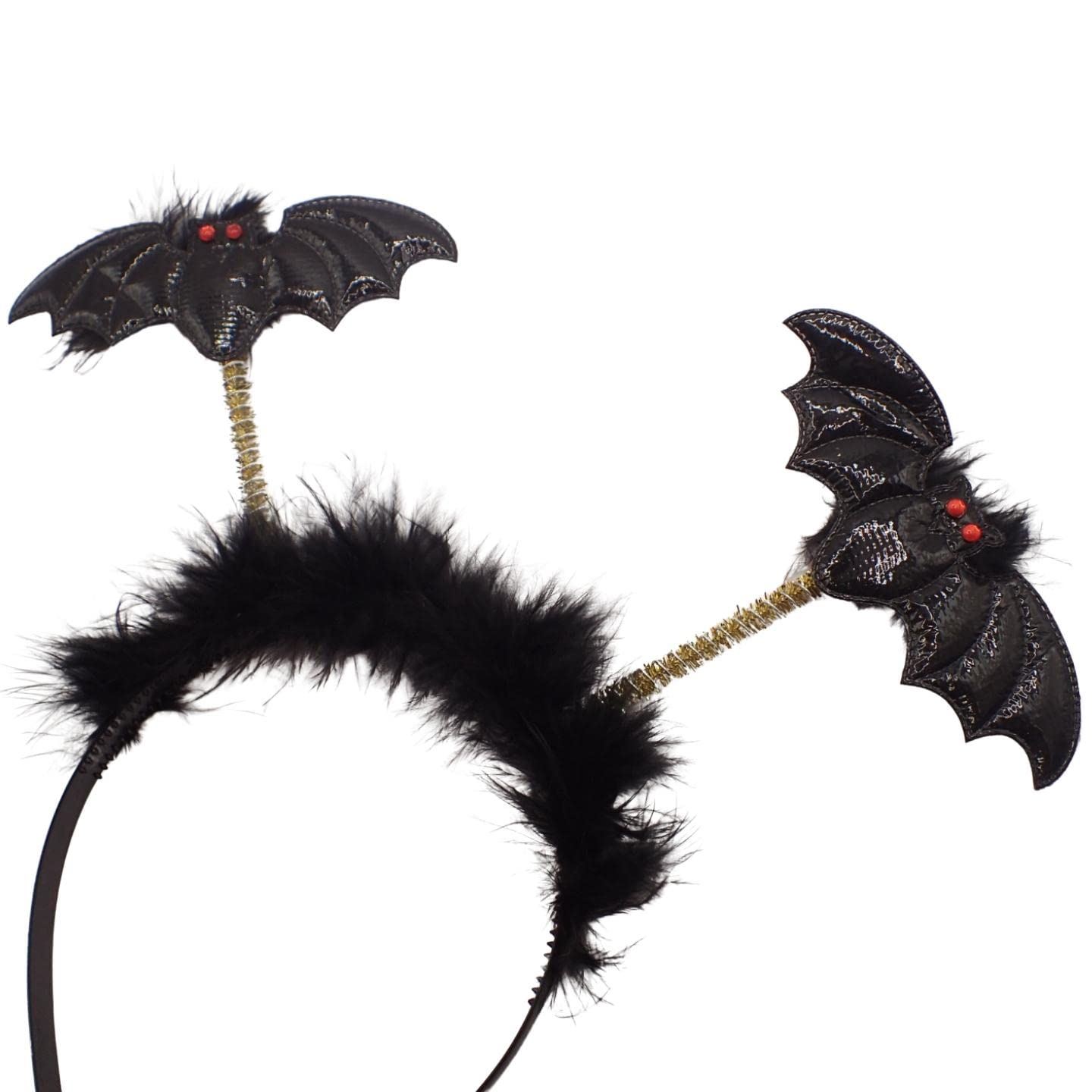 Spooky Halloween Costume Horns & Boppers Womens Halloween Headband - Picture 10 of 47
