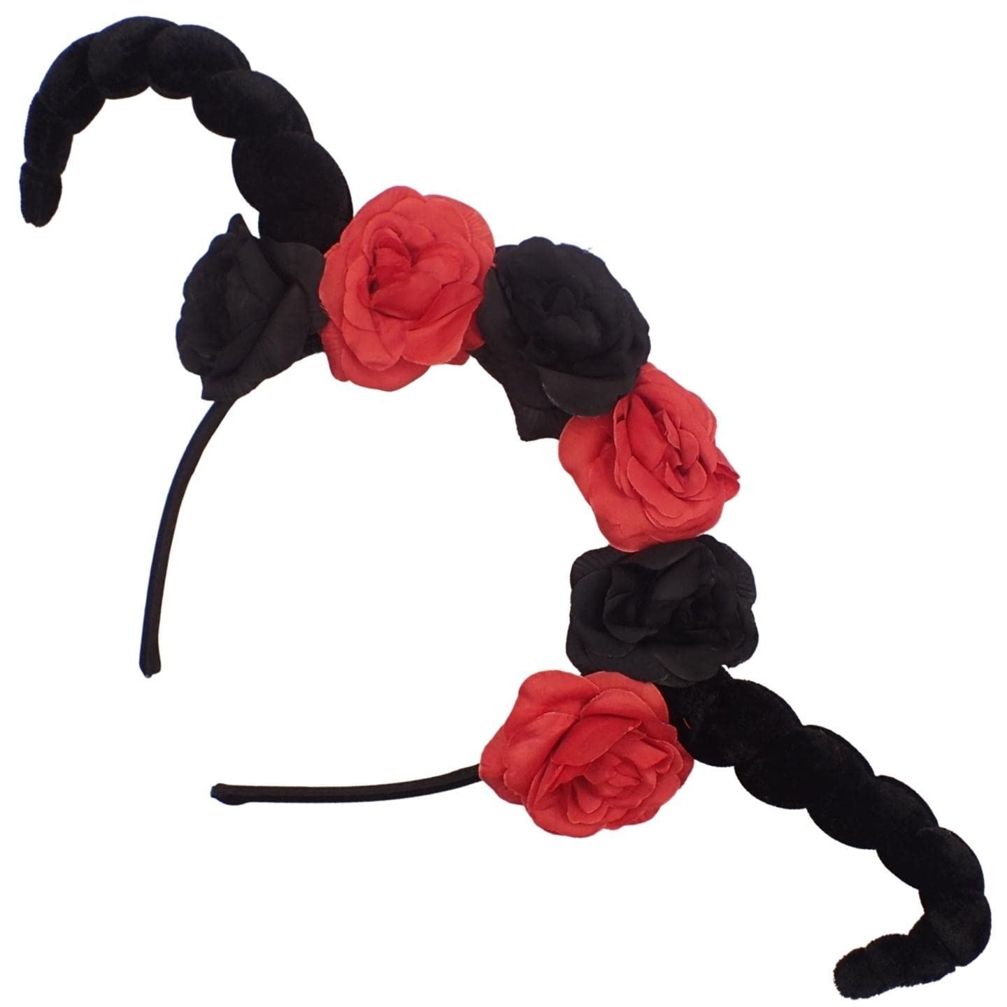 Spooky Halloween Costume Horns & Boppers Womens Halloween Headband - Picture 23 of 47