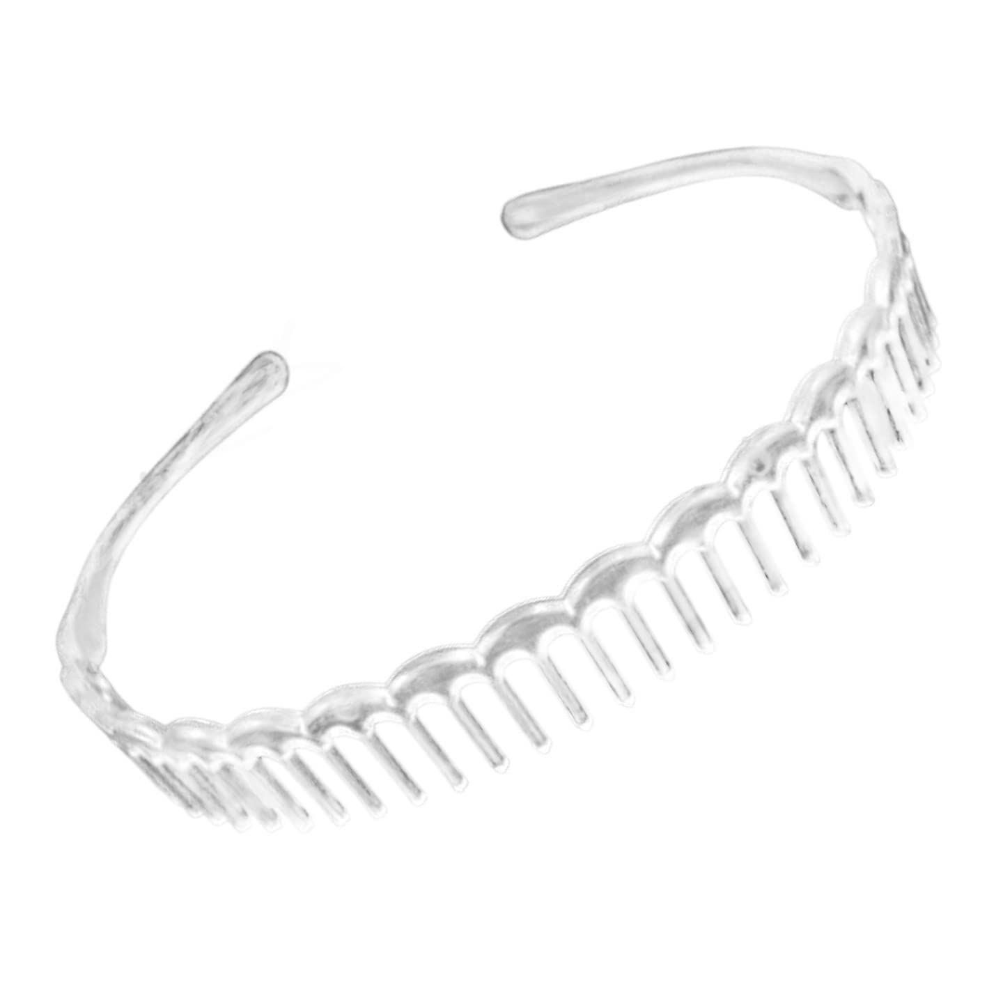 Zig Zag Shark Tooth Head Band Teeth Hair Band Alice Band Comb Headbands - Picture 52 of 99
