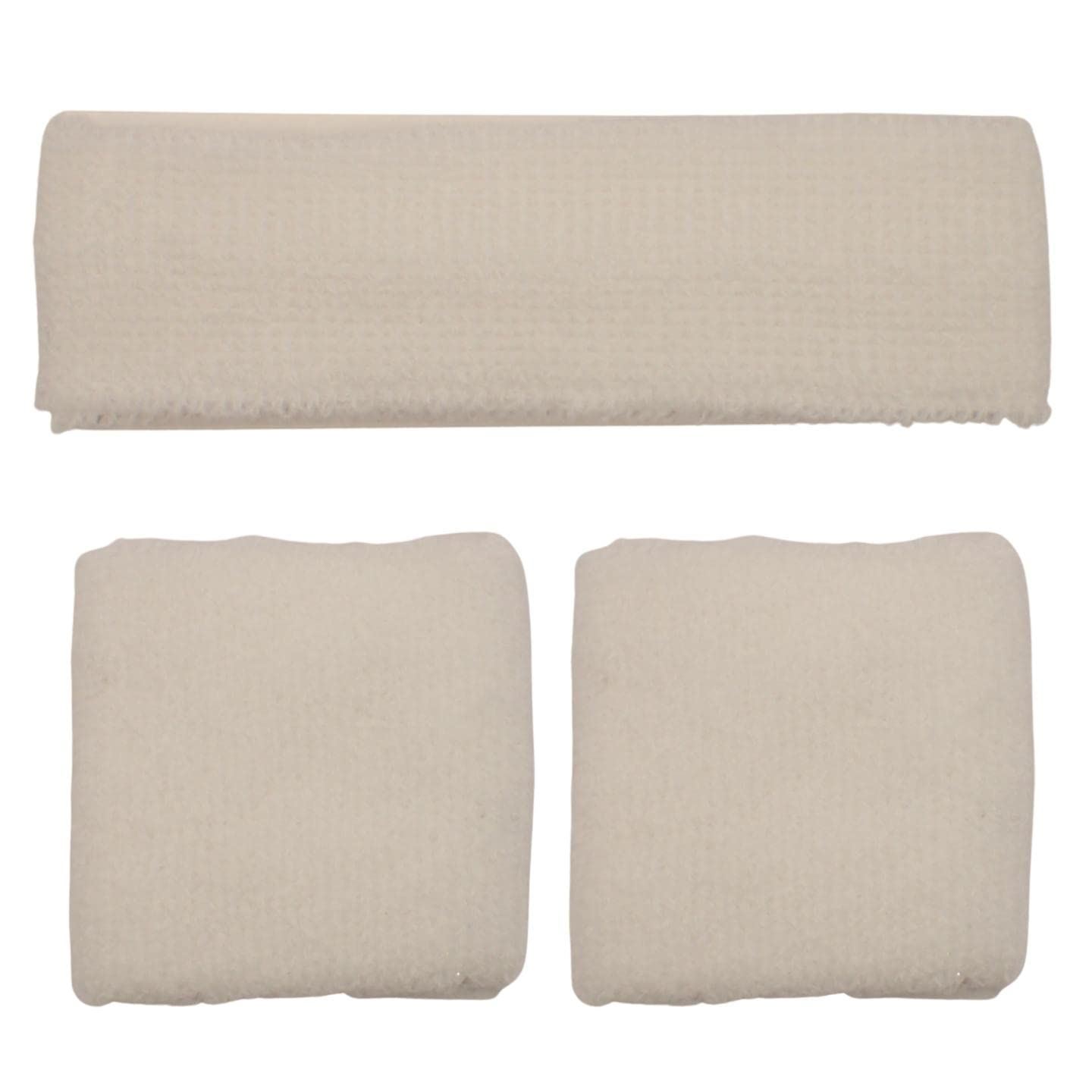 3pcs Unisex Headbands & Wrist Sweatbands for Exercise Set - Picture 27 of 28