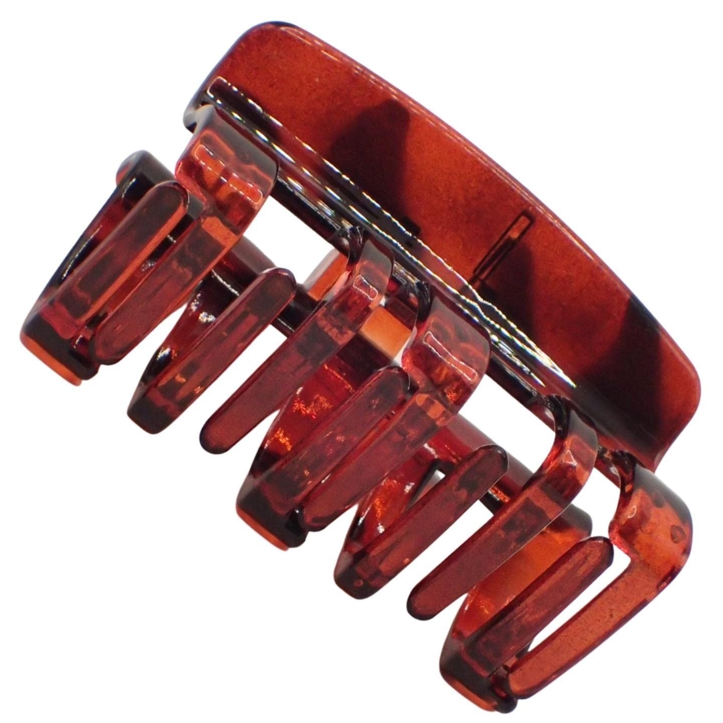 8.5cm Black or Brown Tort Hair Claw Clip for Women & Girls - Picture 38 of 64
