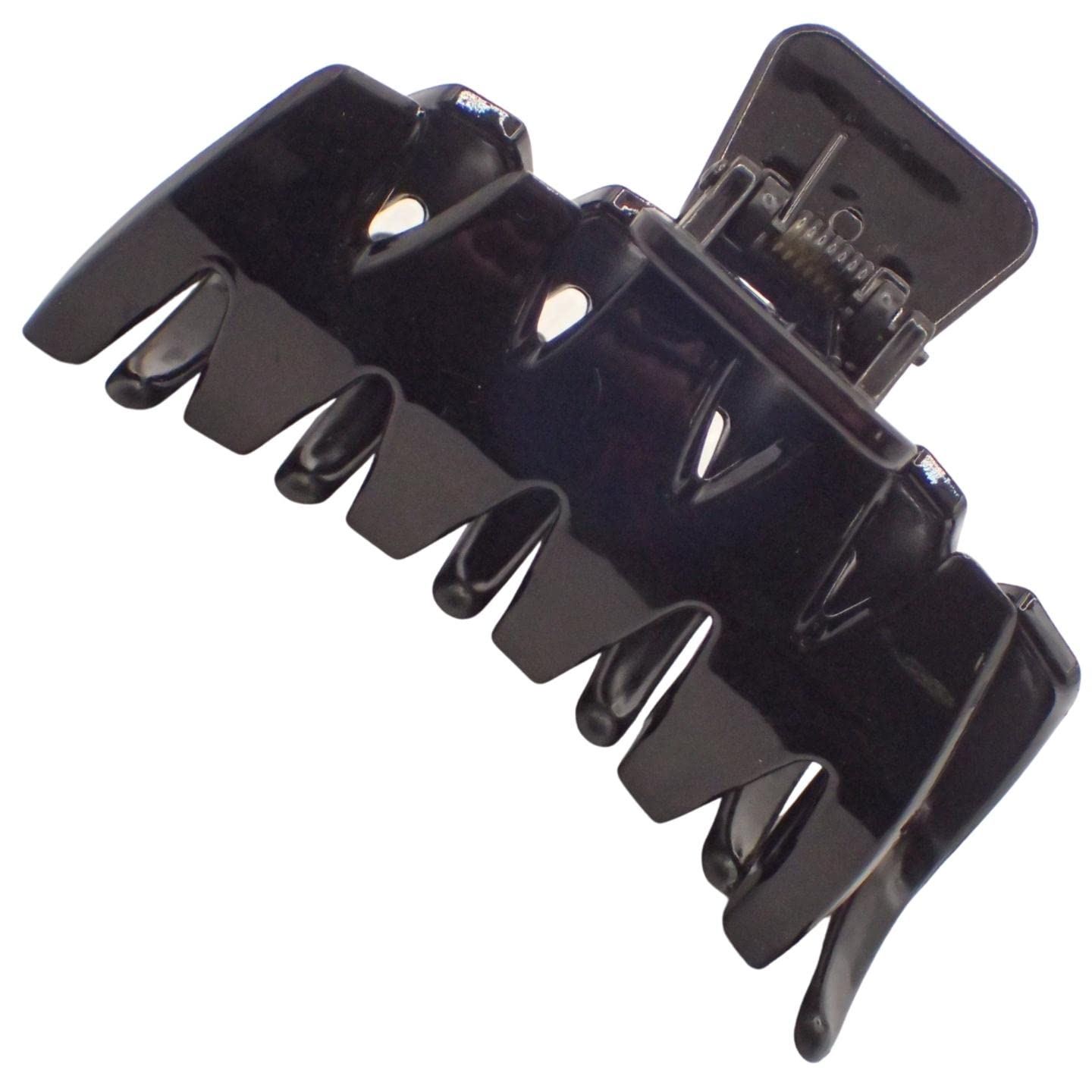 8.5cm Black or Brown Tort Hair Claw Clip for Women & Girls - Picture 35 of 64