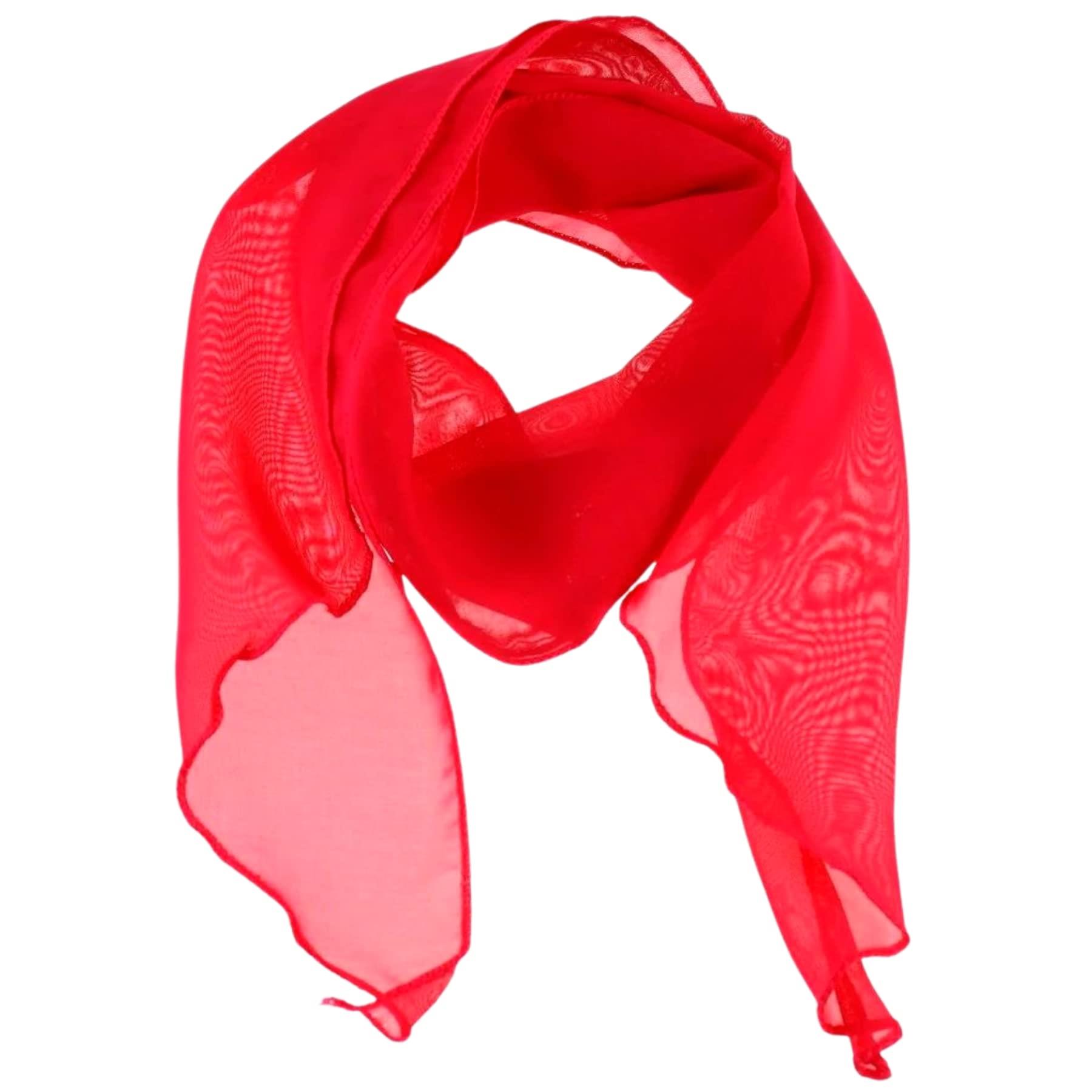 Bright Chiffon Ties for Women and Men, Ladies Neck Tie - Picture 55 of 58