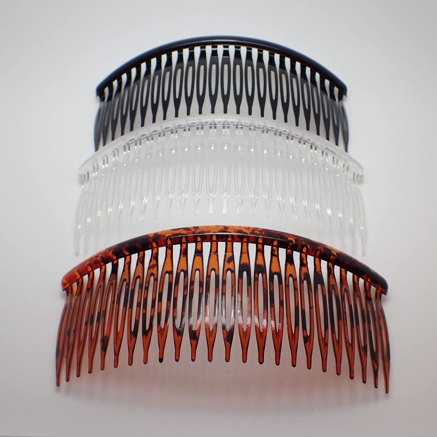 12cm / 4.7" Multipack Large Plastic Hair Comb Slides for Women - Picture 19 of 39