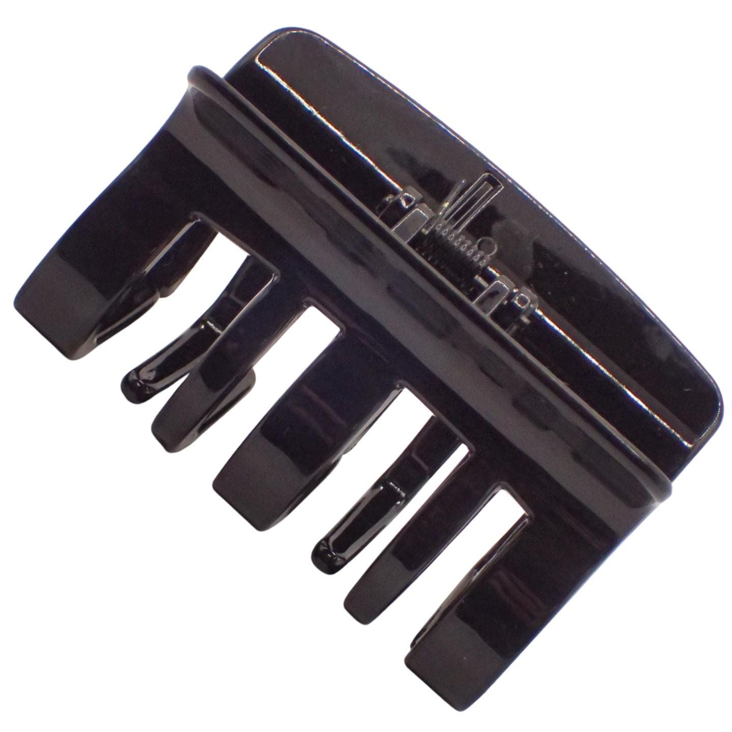 8.5cm Black or Brown Tort Hair Claw Clip for Women & Girls - Picture 19 of 64