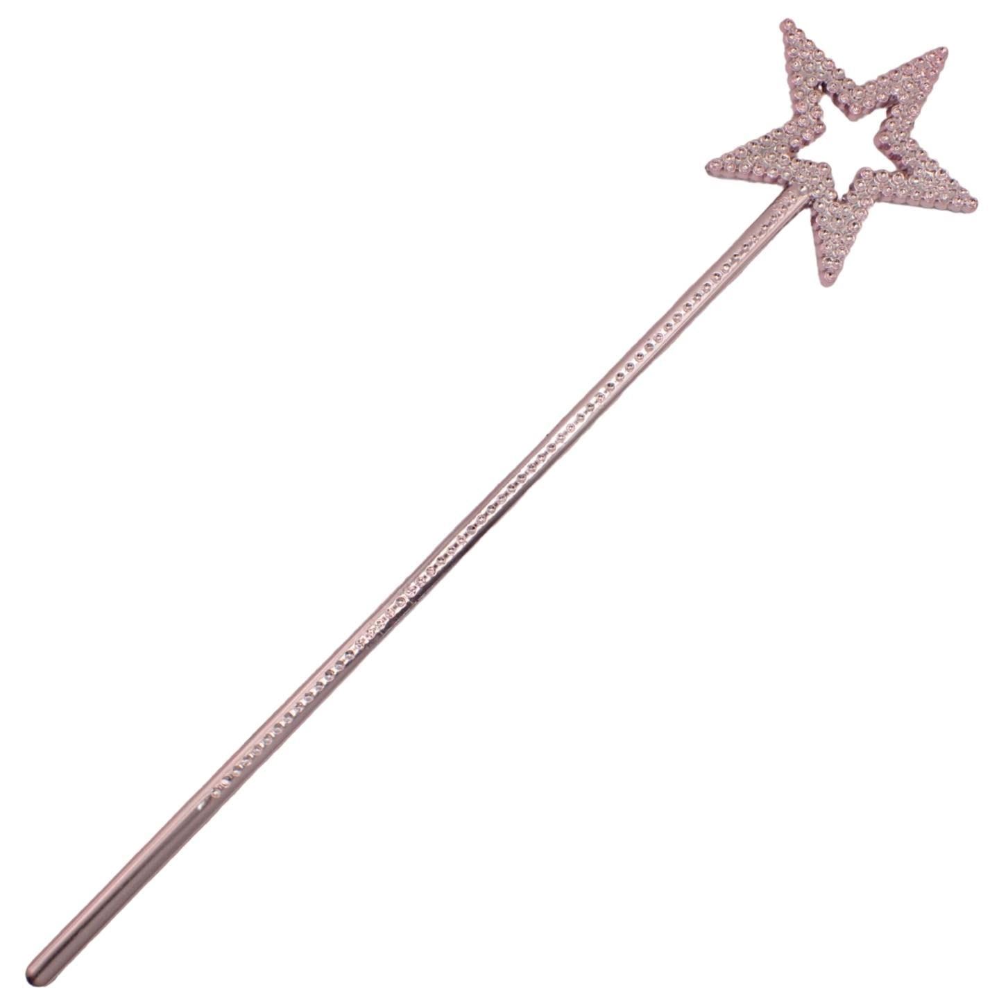 Fairy Wand Sparkly Fancy Dress Play Princess Wand Cute - Picture 17 of 34