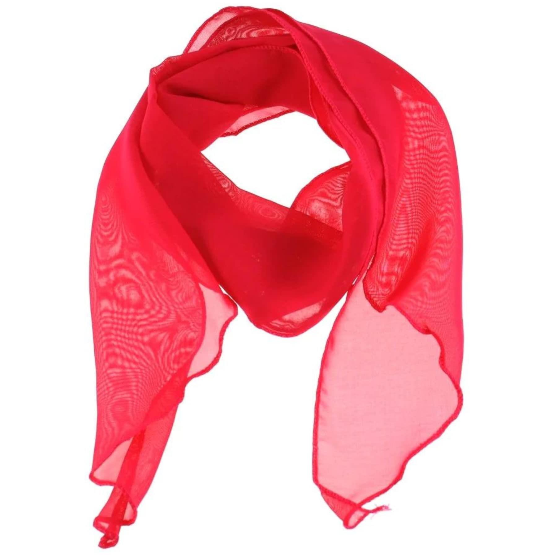 Bright Chiffon Ties for Women and Men, Ladies Neck Tie - Picture 27 of 58