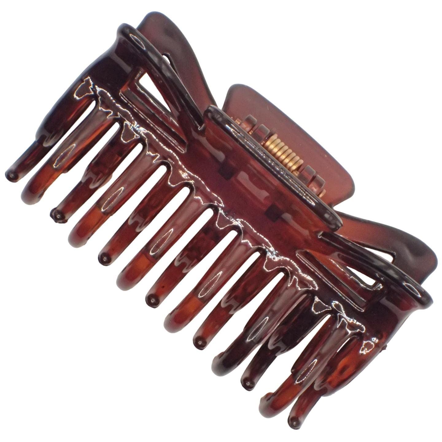 8.5cm Black or Brown Tort Hair Claw Clip for Women & Girls - Picture 41 of 64