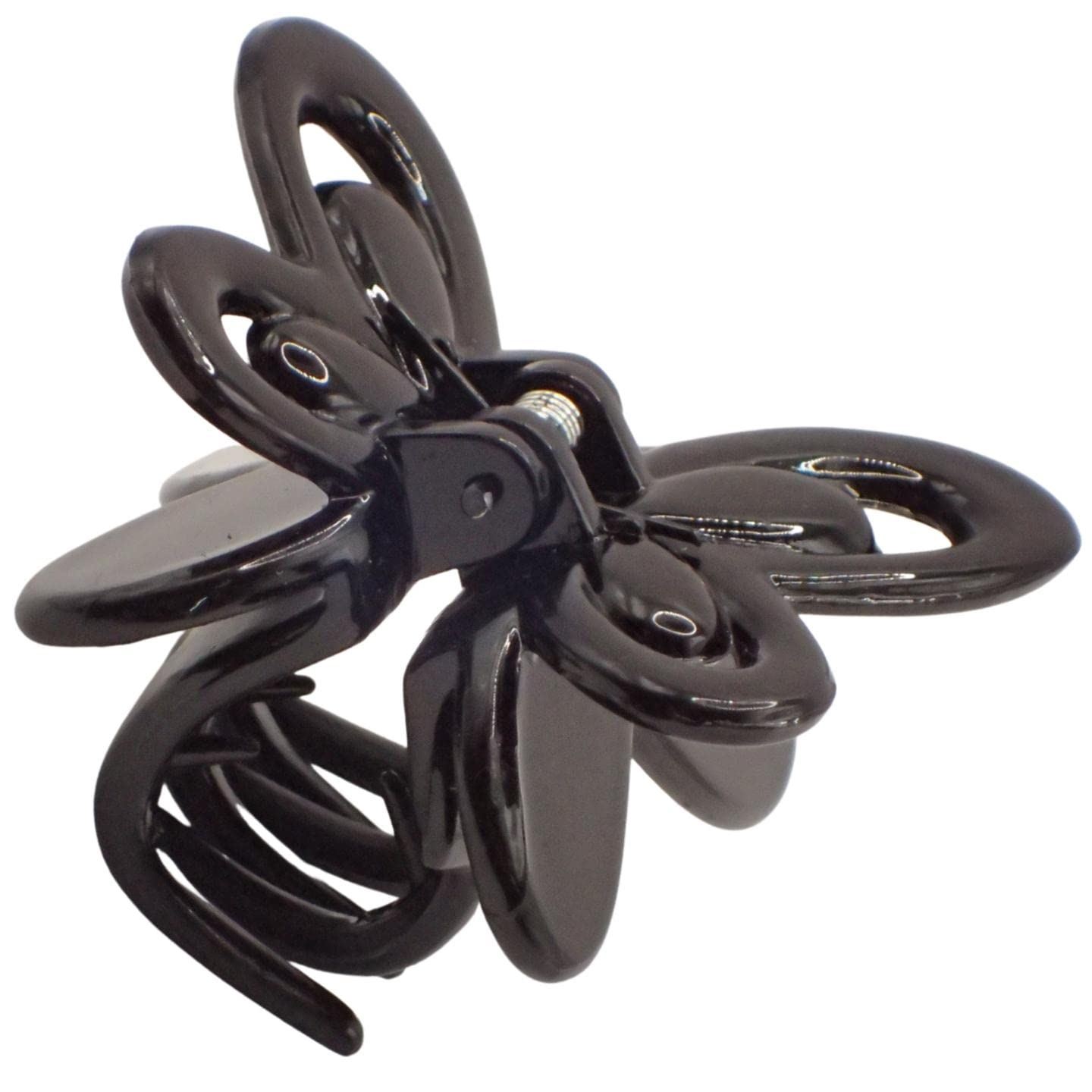 Small Black or Tort Hair Claw Clip, Small Detailed Claw Clips Hair Claws - Picture 39 of 87