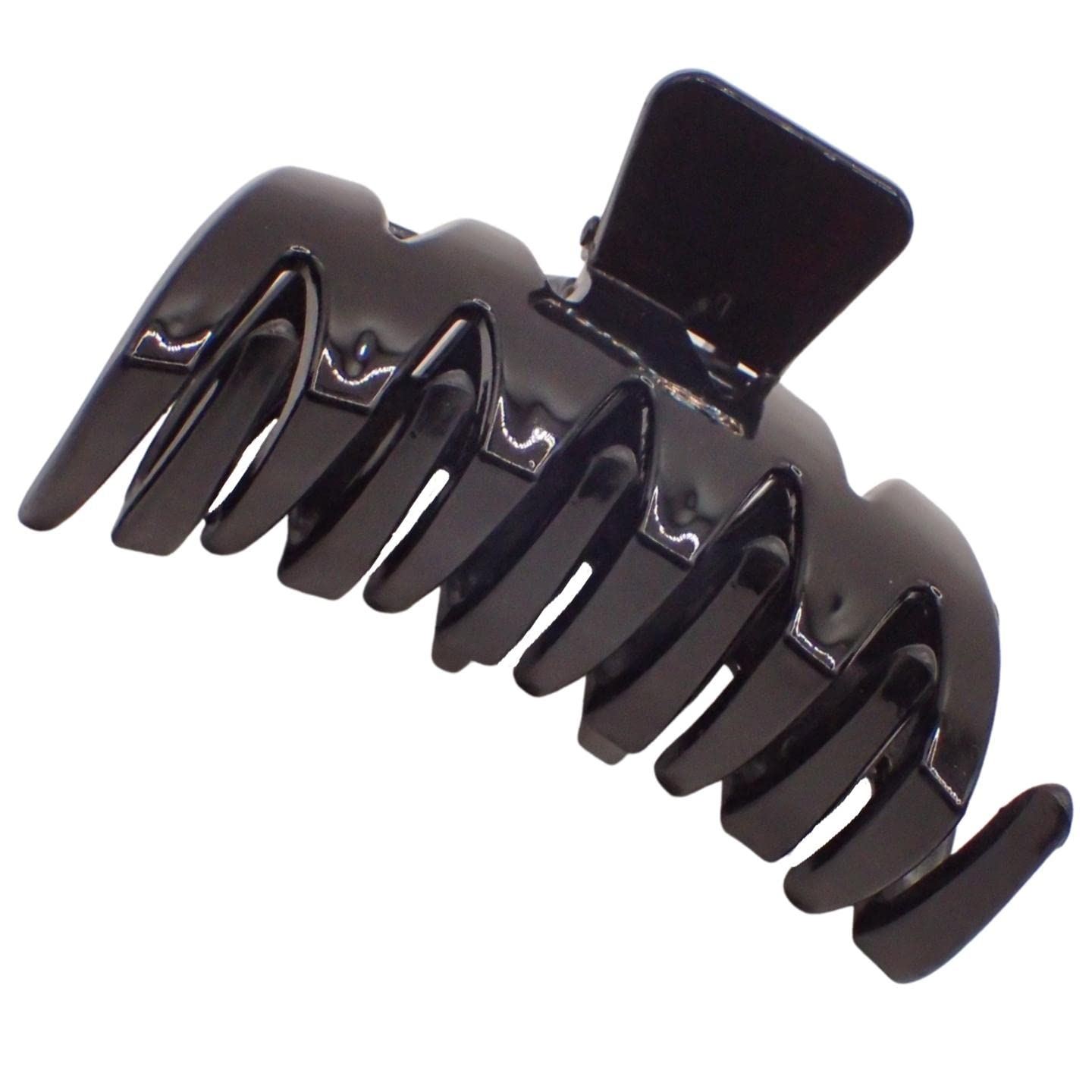 8.5cm Black or Brown Tort Hair Claw Clip for Women & Girls - Picture 31 of 64