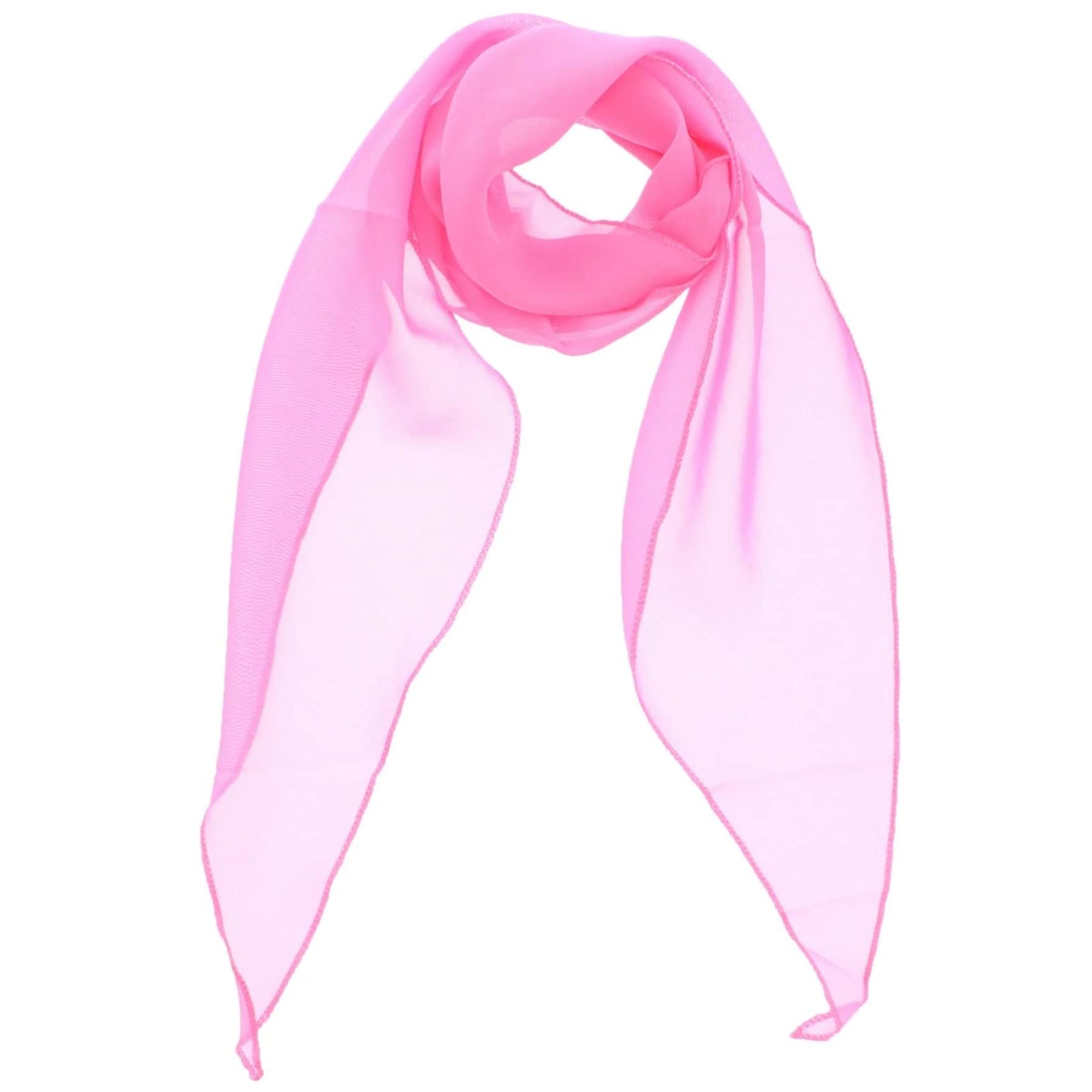 Bright Chiffon Ties for Women and Men, Ladies Neck Tie - Picture 47 of 58