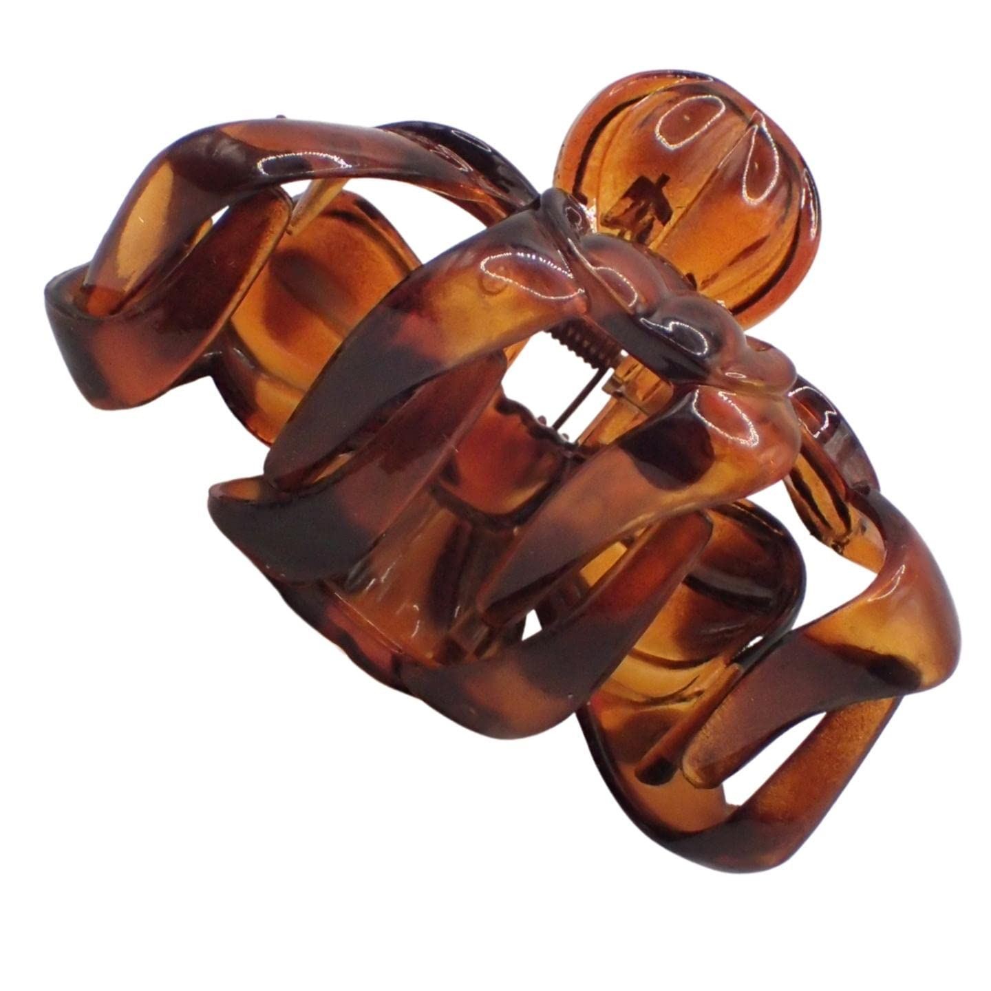 8.5cm Black or Brown Tort Hair Claw Clip for Women & Girls - Picture 54 of 64