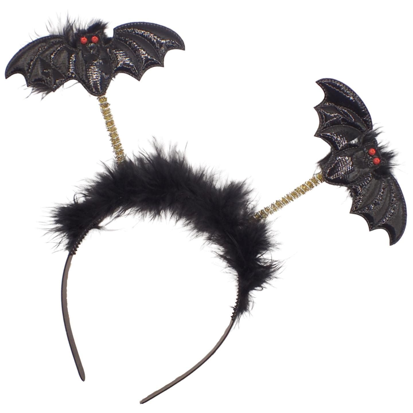 Spooky Halloween Costume Horns & Boppers Womens Halloween Headband - Picture 9 of 47