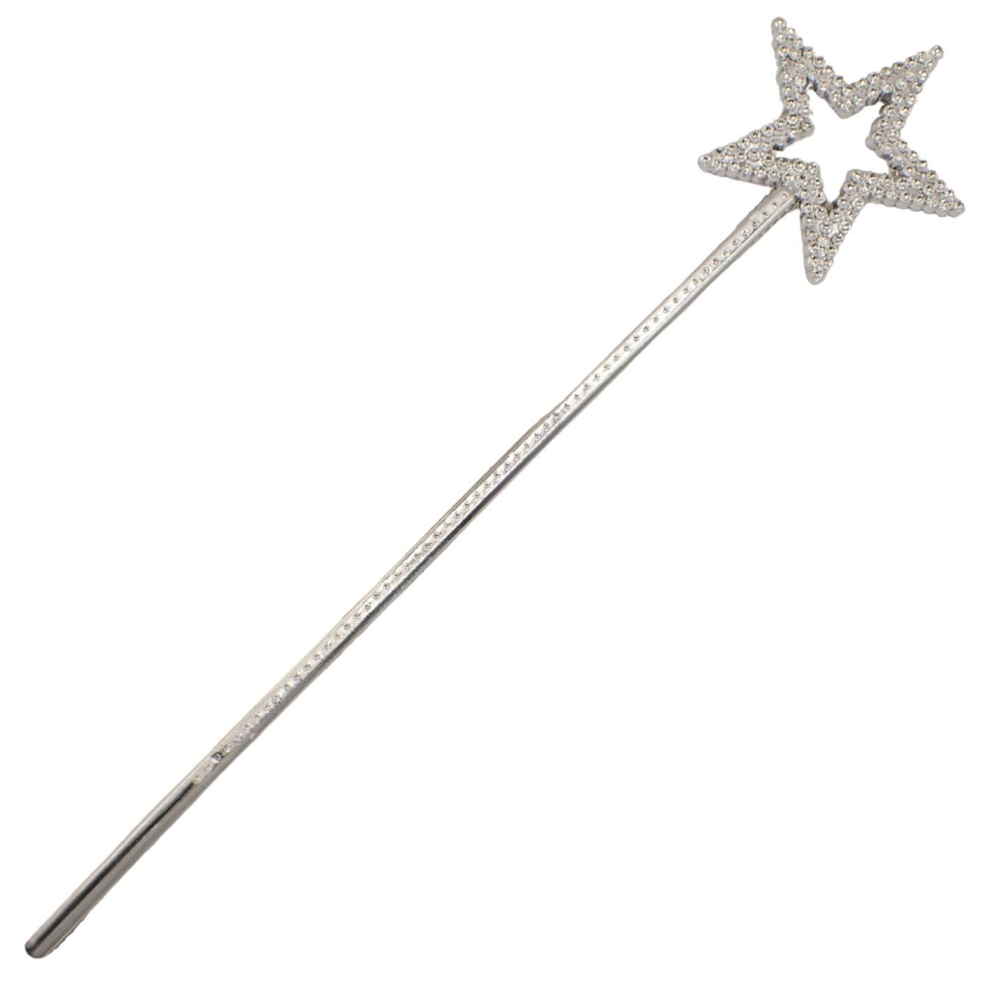 Fairy Wand Sparkly Fancy Dress Play Princess Wand Cute - Picture 31 of 34