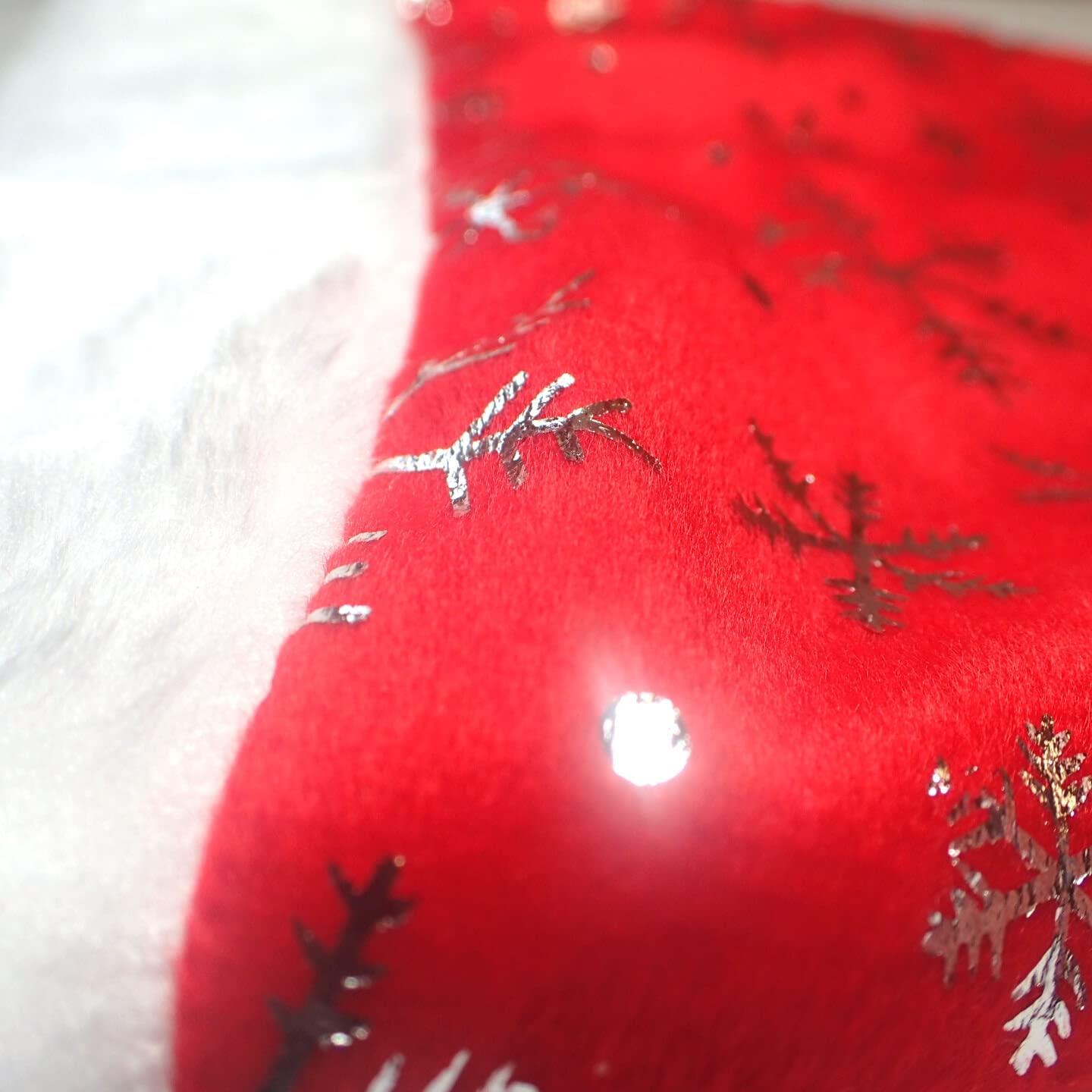 Luxury Red Santa Hat Santa Costume Party Christmas Hair Accessories - Picture 18 of 26