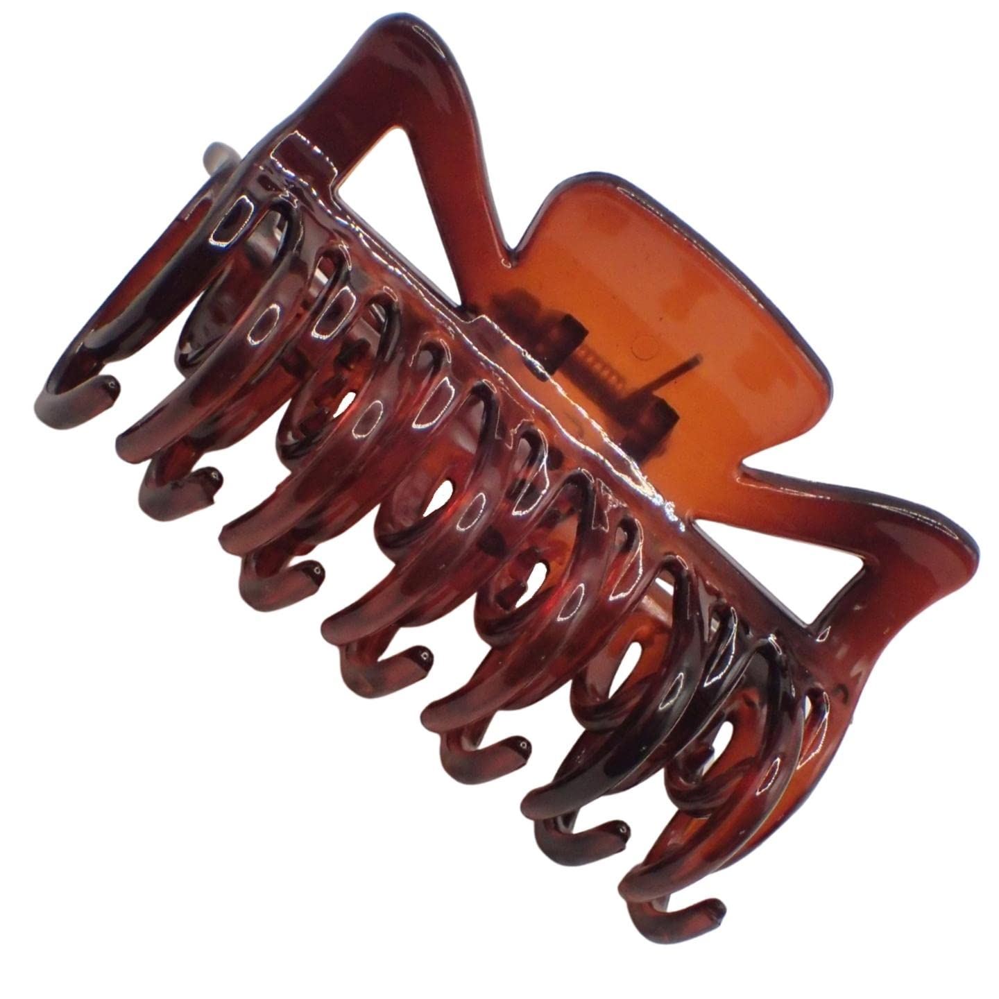 8.5cm Black or Brown Tort Hair Claw Clip for Women & Girls - Picture 46 of 64