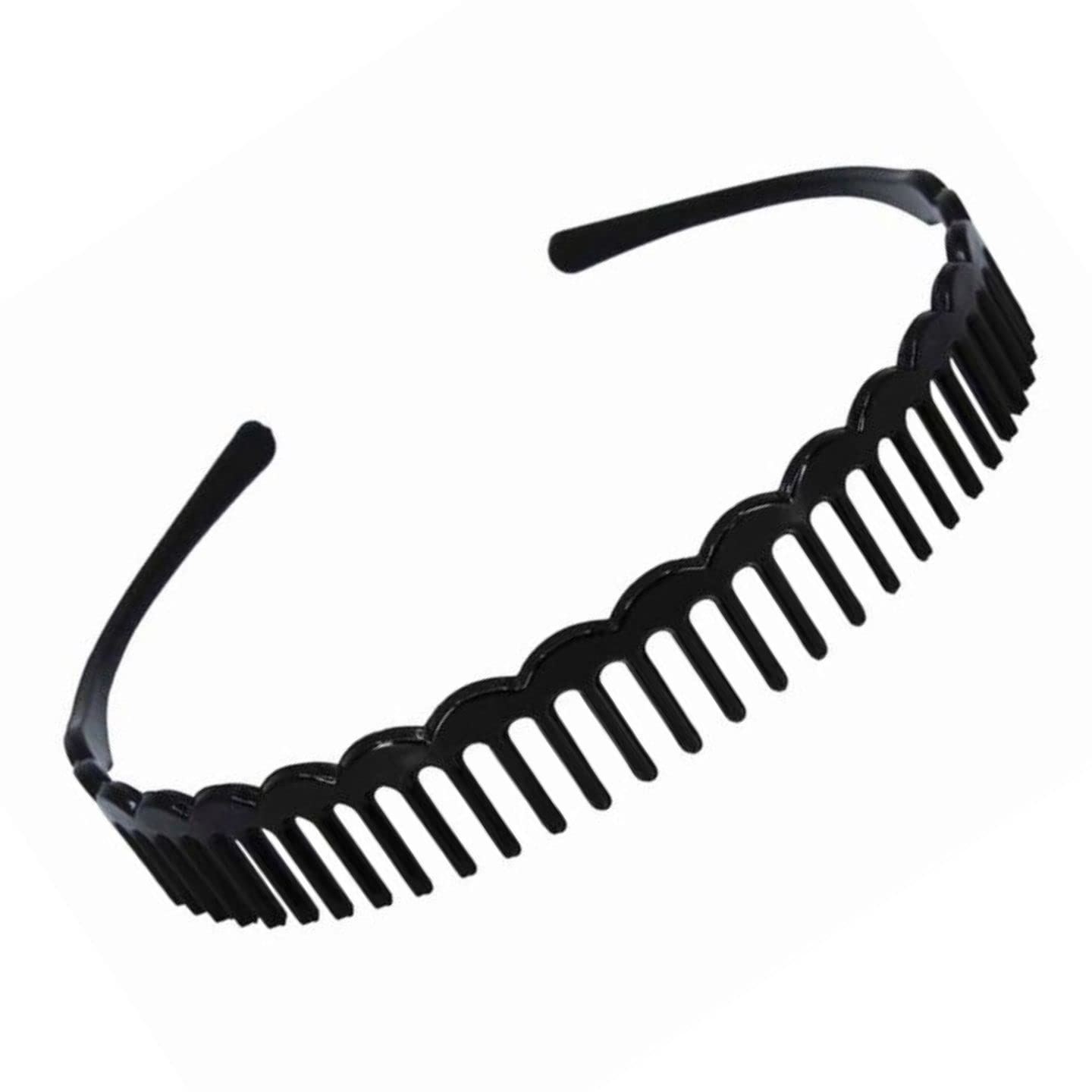 Zig Zag Shark Tooth Head Band Teeth Hair Band Alice Band Comb Headbands - Picture 28 of 99