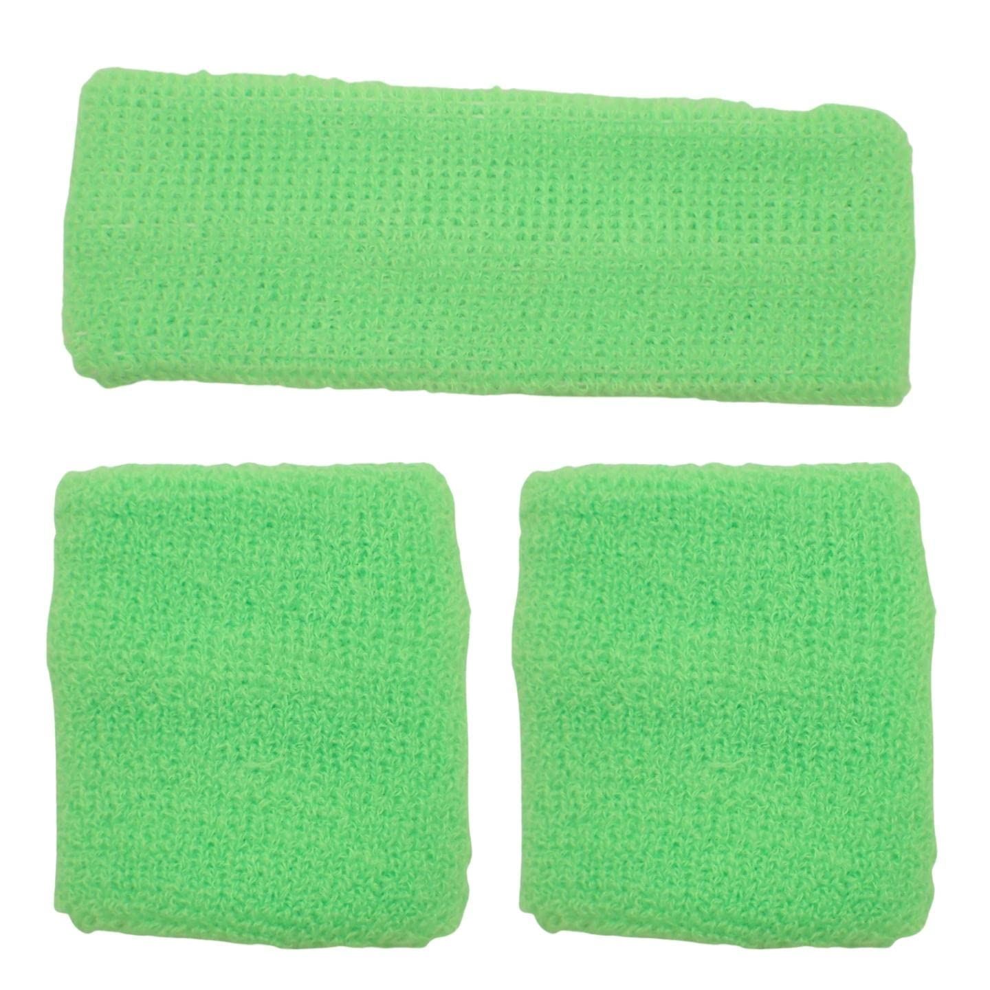 3pcs Unisex Headbands & Wrist Sweatbands for Exercise Set - Picture 15 of 28