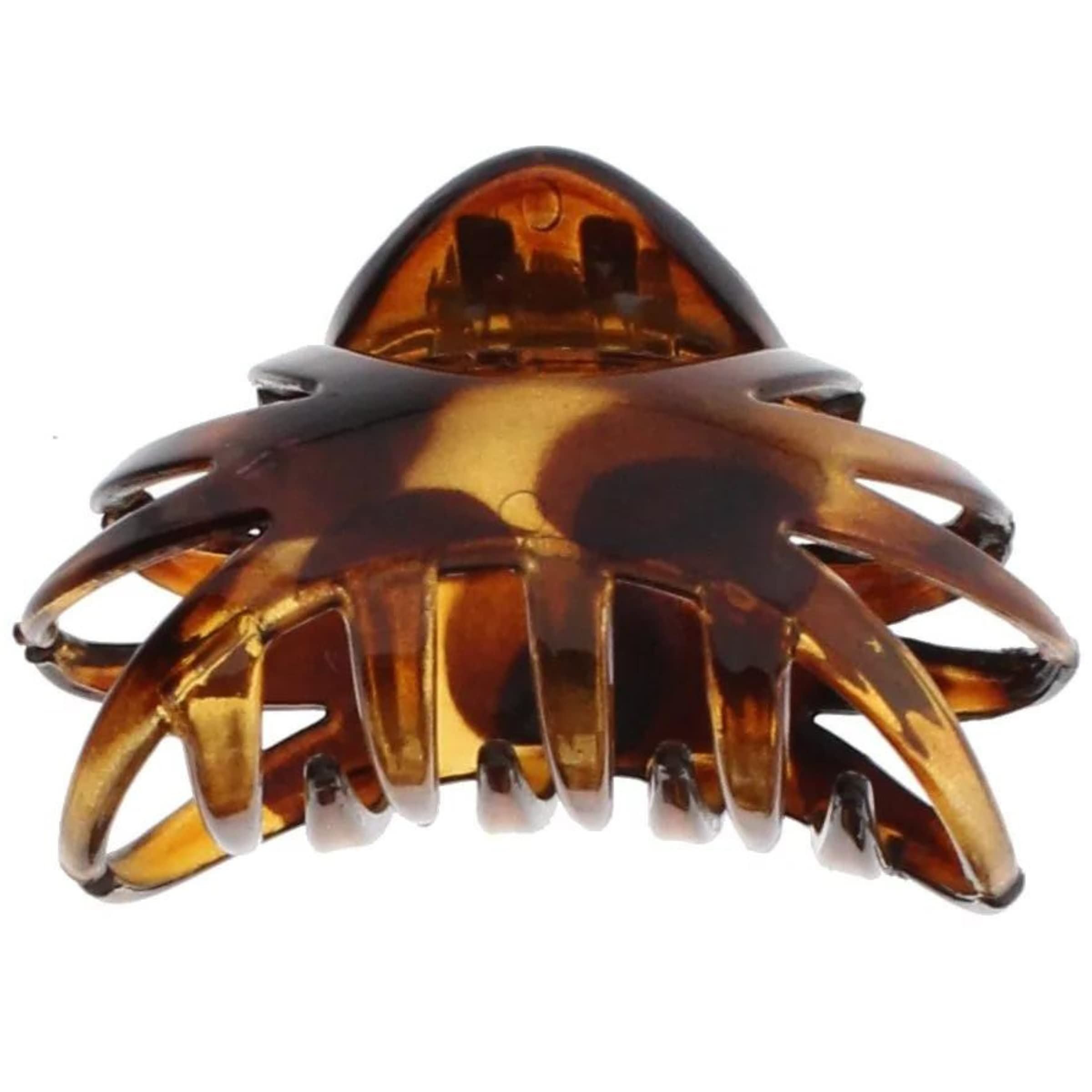 Small Black or Tort Hair Claw Clip, Small Detailed Claw Clips Hair Claws - Picture 53 of 87