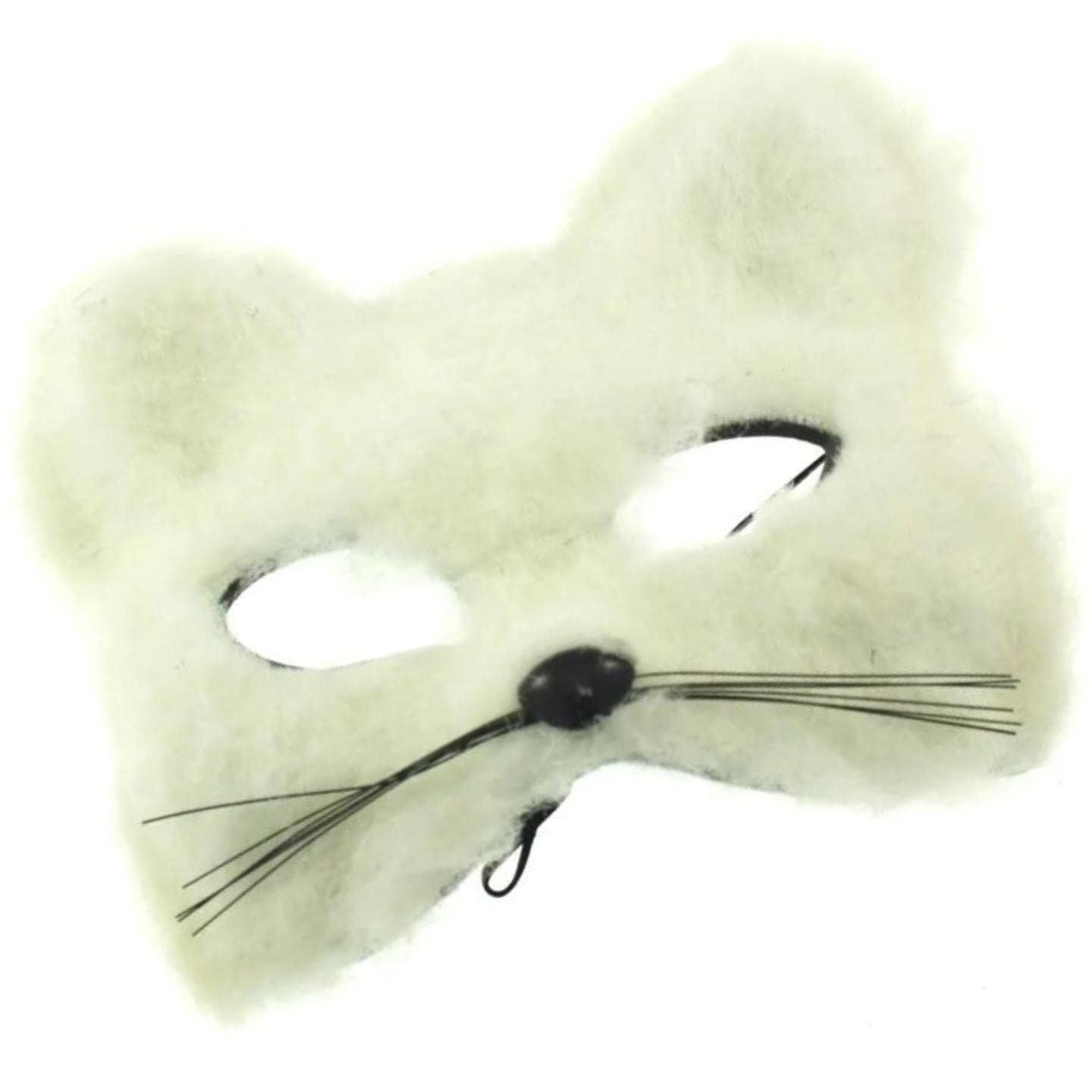 Furry Cat Mask Dress up Masquerade Mask Animal Mask Cat Games - Picture 11 of 12
