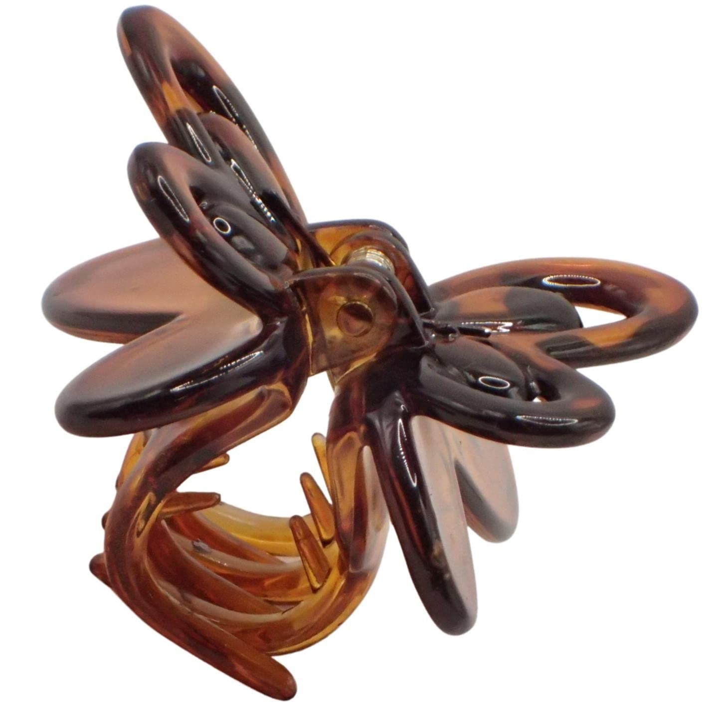 Small Black or Tort Hair Claw Clip, Small Detailed Claw Clips Hair Claws - Picture 74 of 87