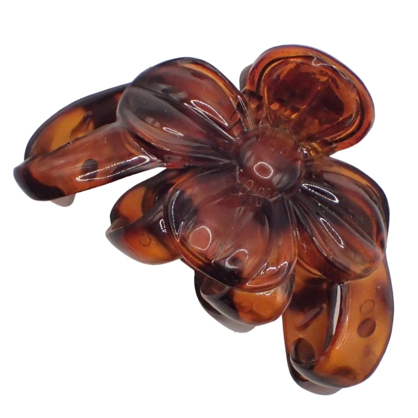 8.5cm Black or Brown Tort Hair Claw Clip for Women & Girls - Picture 50 of 64