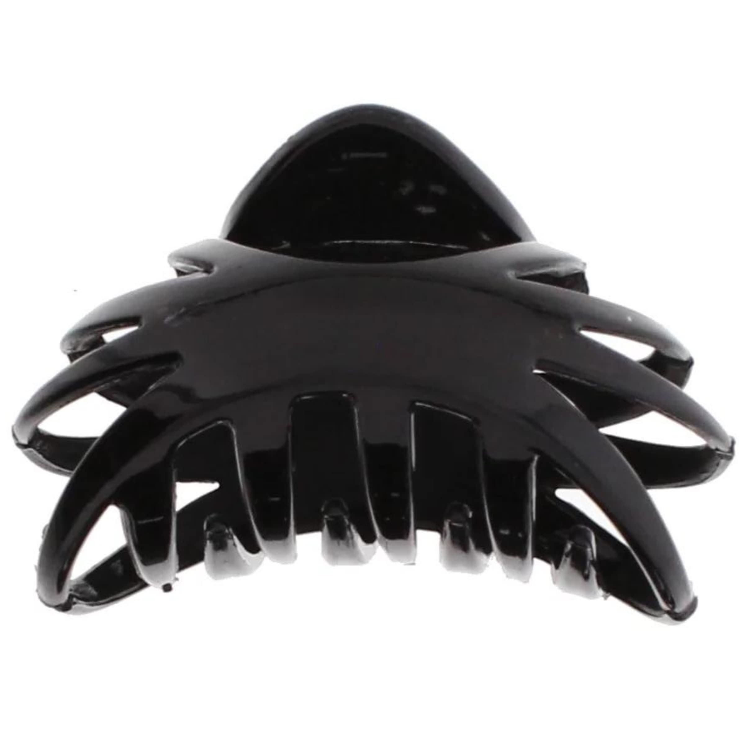 Small Black or Tort Hair Claw Clip, Small Detailed Claw Clips Hair Claws - Picture 45 of 87