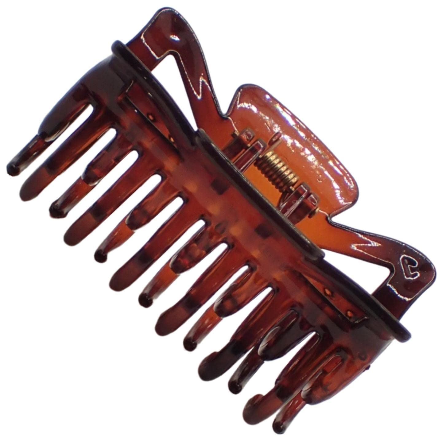 8.5cm Black or Brown Tort Hair Claw Clip for Women & Girls - Picture 44 of 64