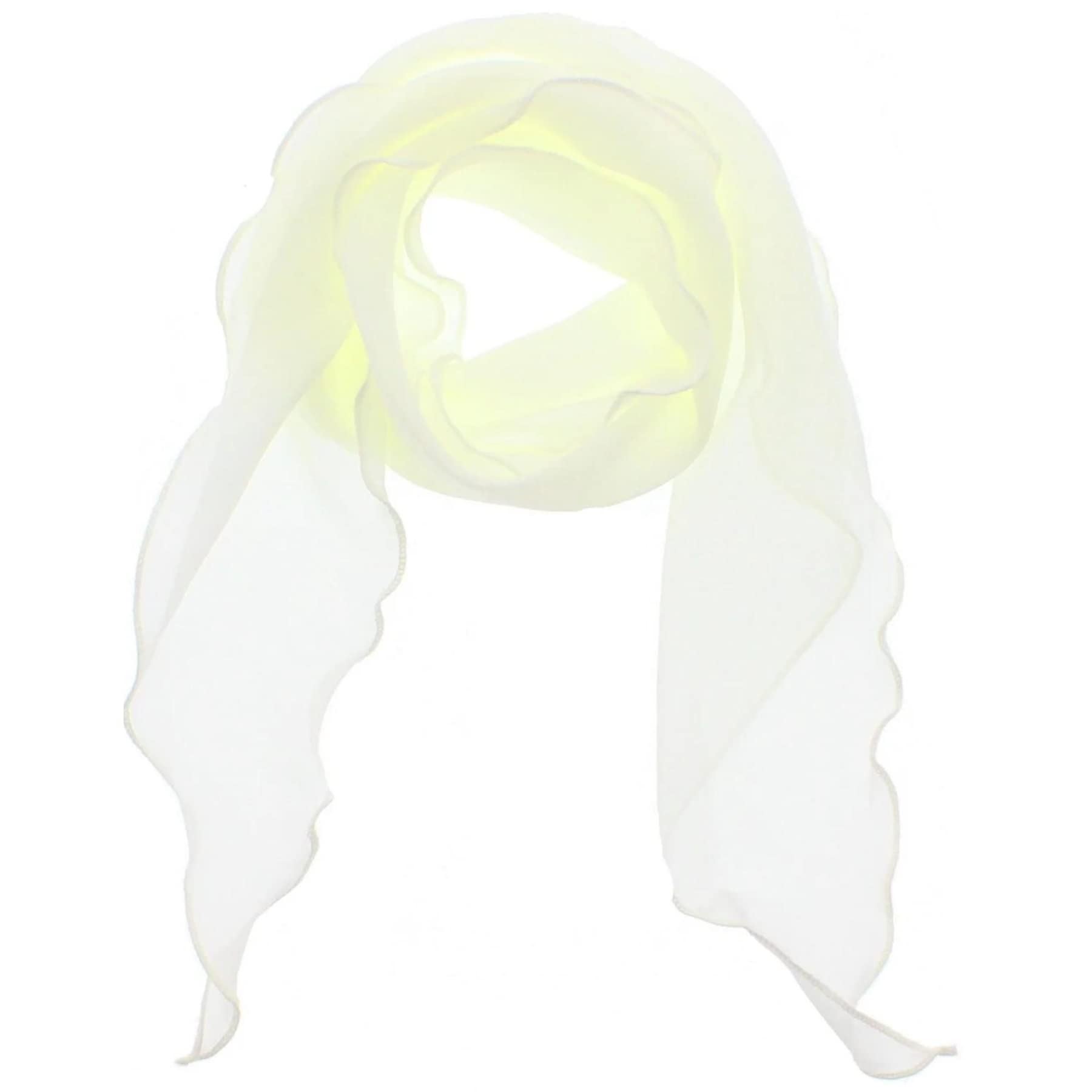 Bright Chiffon Ties for Women and Men, Ladies Neck Tie - Picture 13 of 58