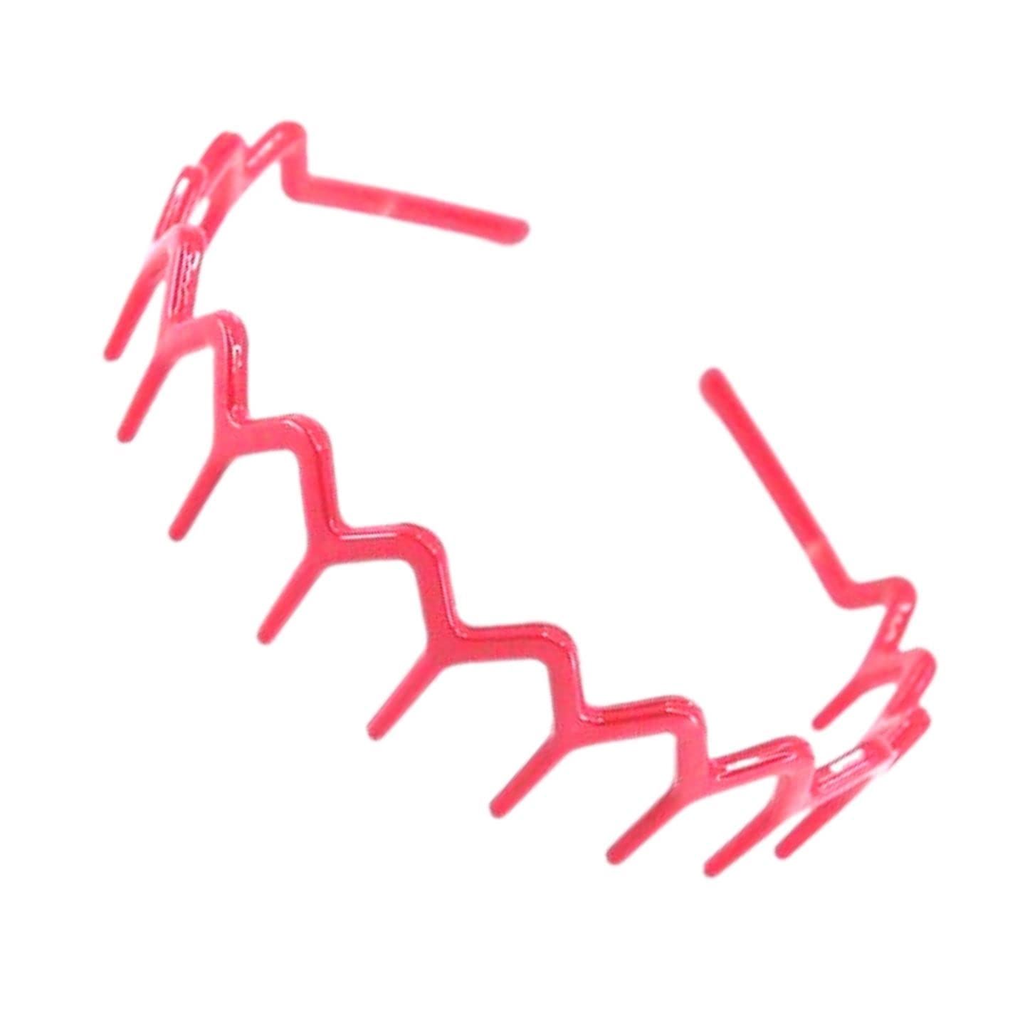 Zig Zag Shark Tooth Head Band Teeth Hair Band Alice Band Comb Headbands - Picture 68 of 99