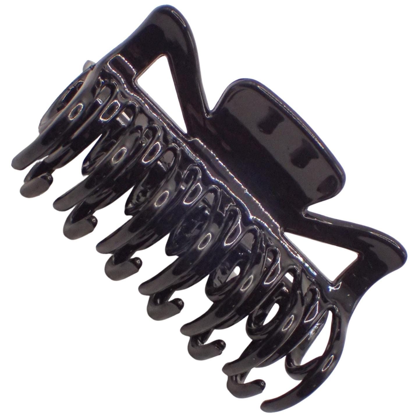 8.5cm Black or Brown Tort Hair Claw Clip for Women & Girls - Picture 11 of 64