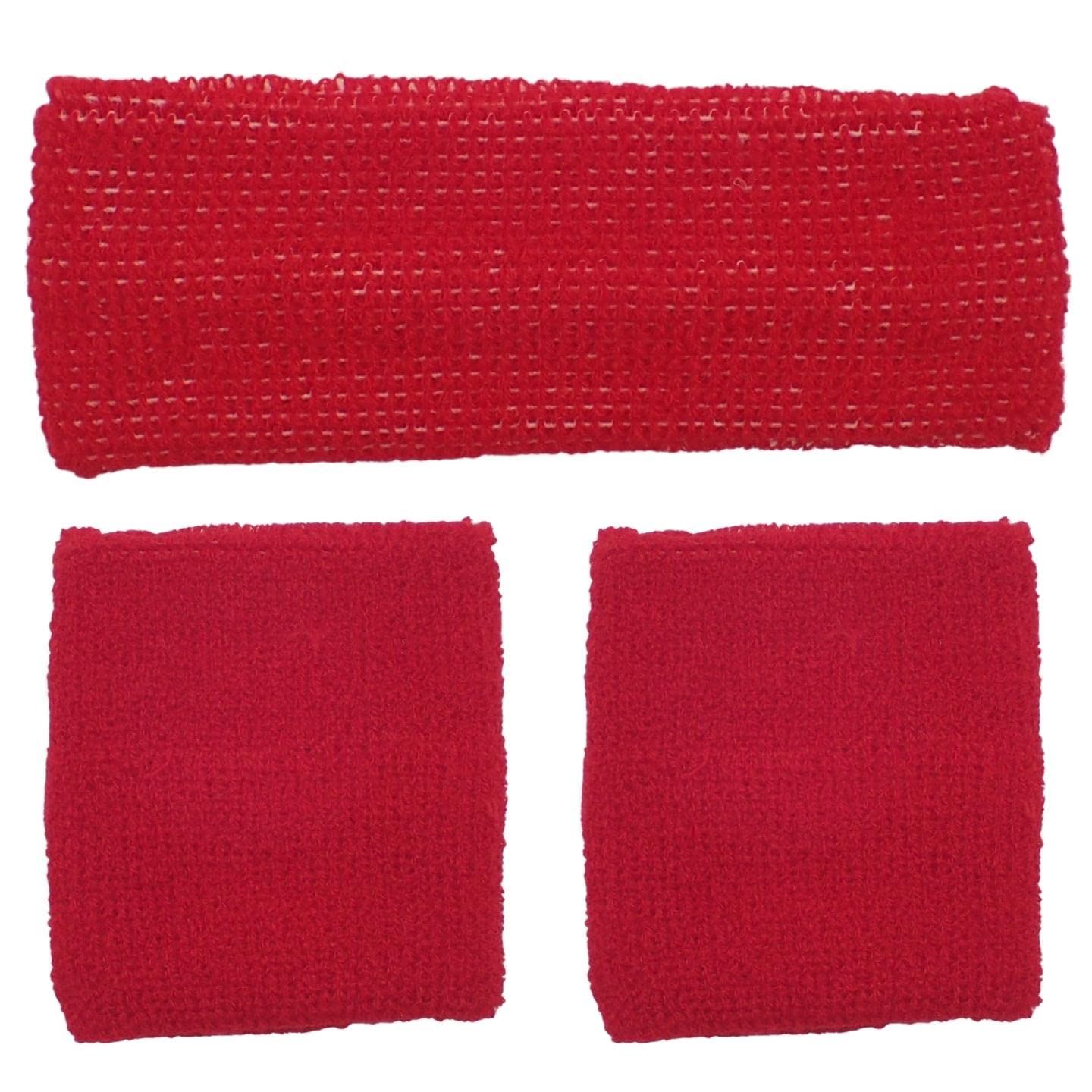 3pcs Unisex Headbands & Wrist Sweatbands for Exercise Set - Picture 23 of 28