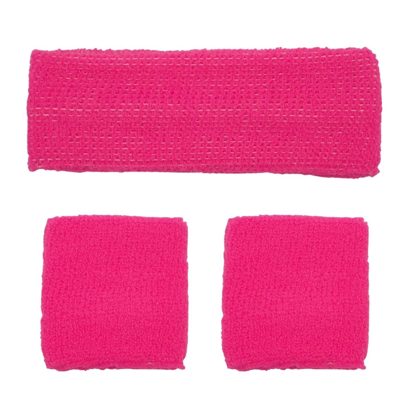 3pcs Unisex Headbands & Wrist Sweatbands for Exercise Set - Picture 19 of 28