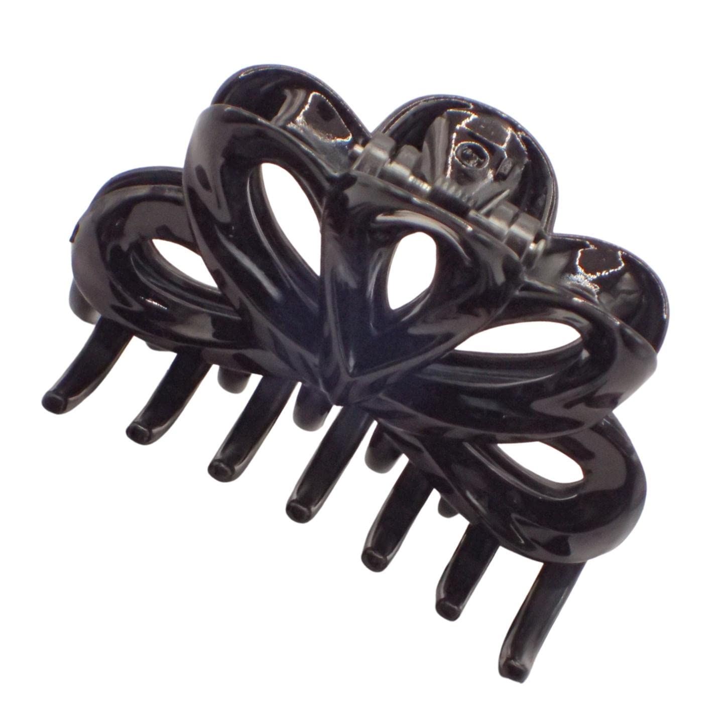 Small Black or Tort Hair Claw Clip, Small Detailed Claw Clips Hair Claws - Picture 30 of 87