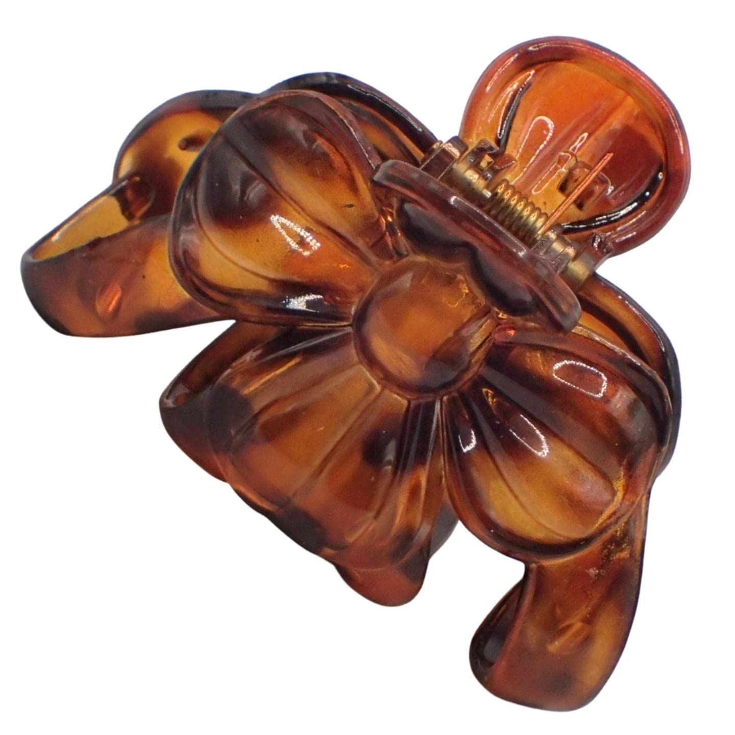 8.5cm Black or Brown Tort Hair Claw Clip for Women & Girls - Picture 55 of 64