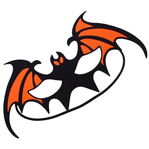 Halloween Mask Halloween Masquerade Mask Fancy Dress Bat Face Black Mask - Picture 13 of 31