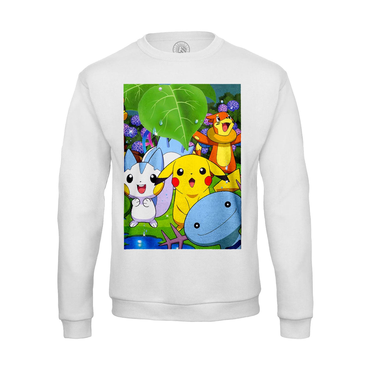 Détails Sur Sweat Shirt Homme Pikachu Est Ses Amis Pokemon Mignon
