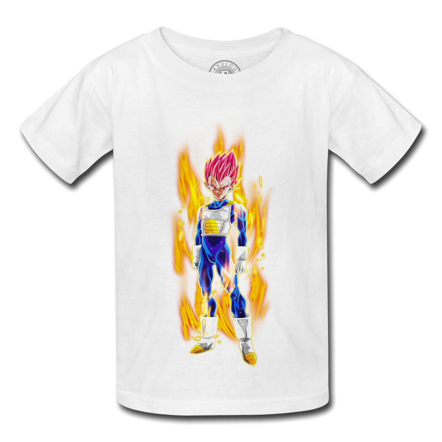 Fabulous T-Shirt Enfant Goku Super Saiyan Kameha Dragon Ball DBZ Manga