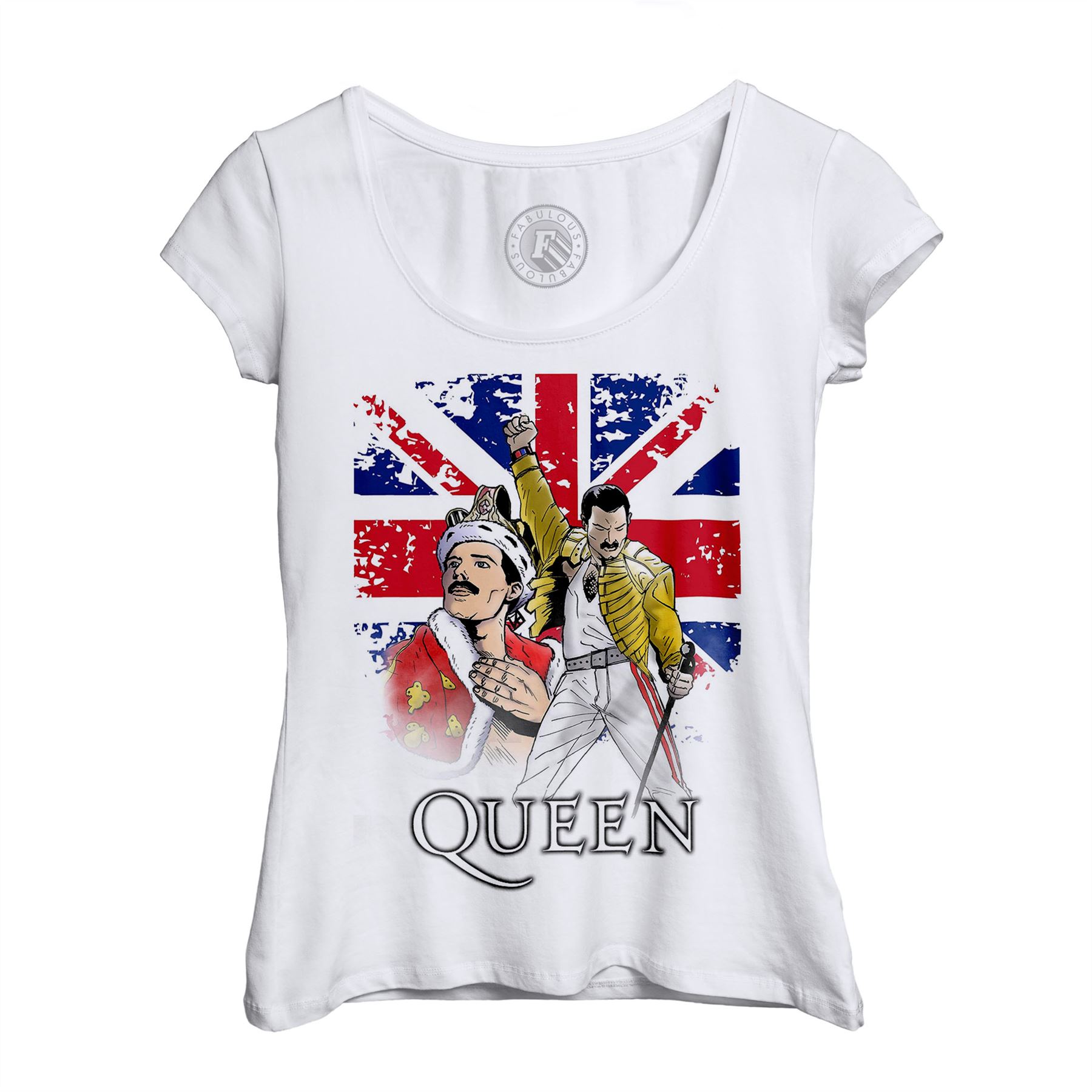 tee shirt freddie mercury femme