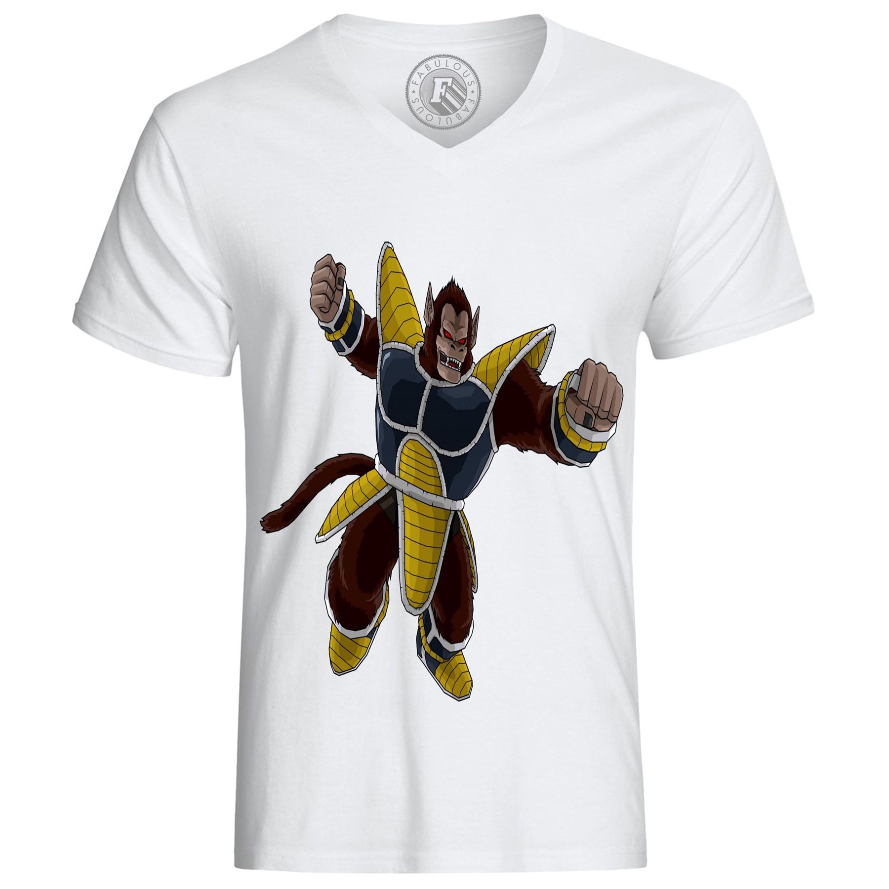 t-shirt dragon ball vegeta singe geant oozaruka dbz