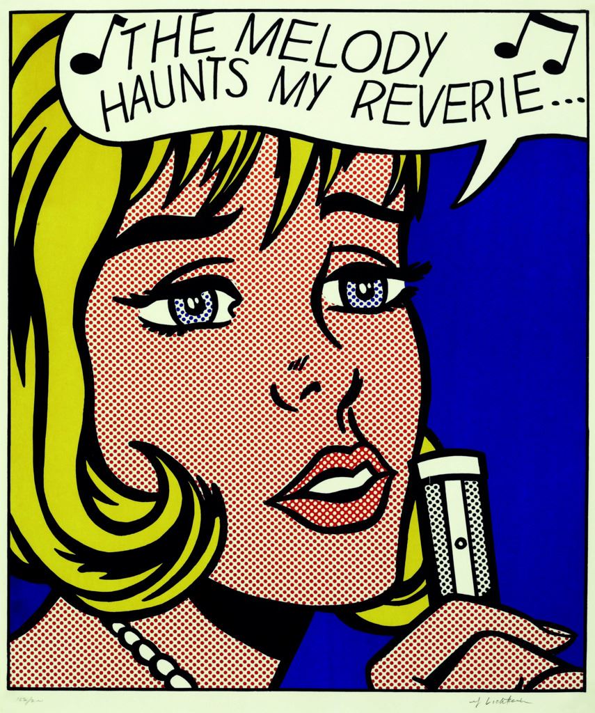Poster Affiche Grrrr Par Roy Lichtenstein Pop Art Comics