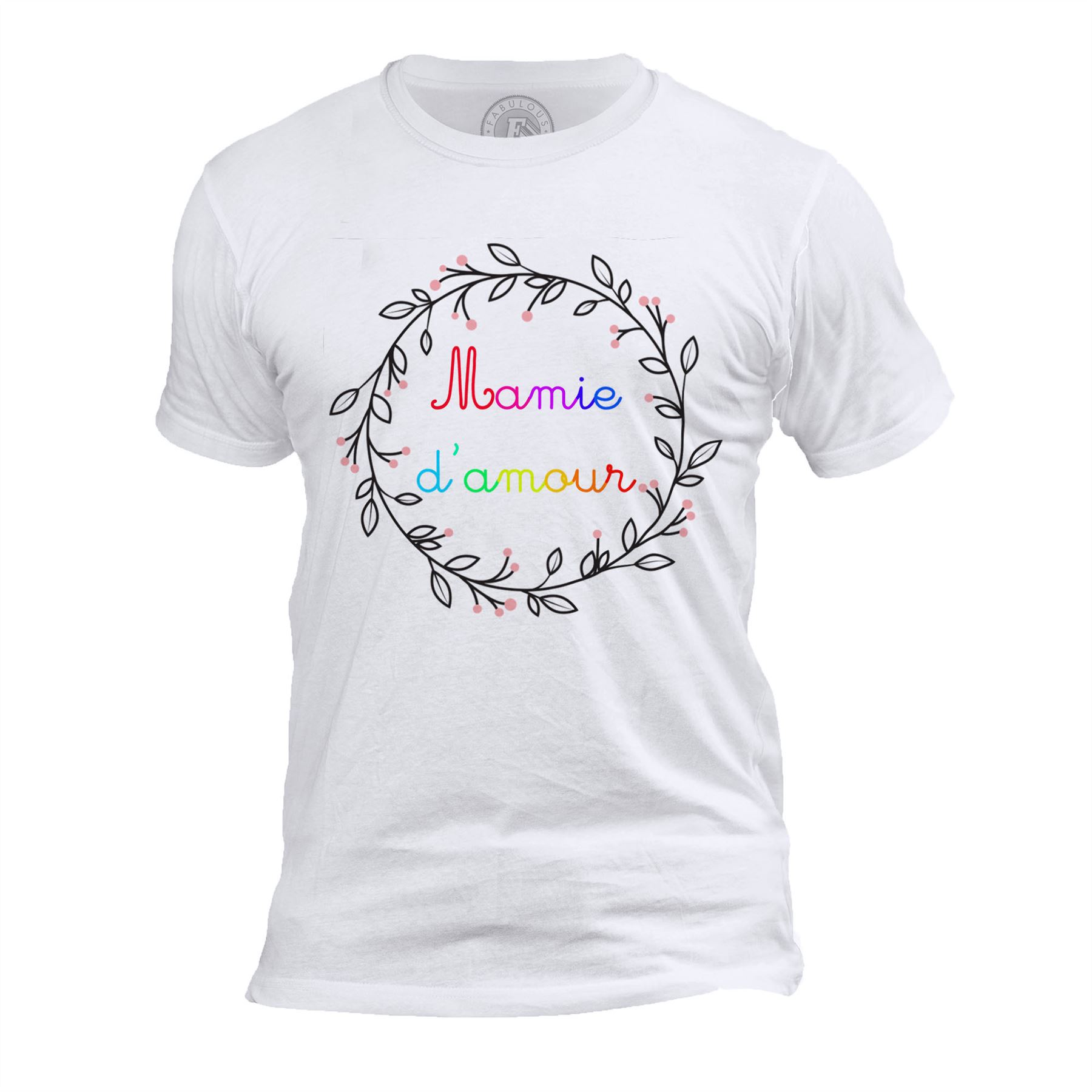 t shirt fleur homme