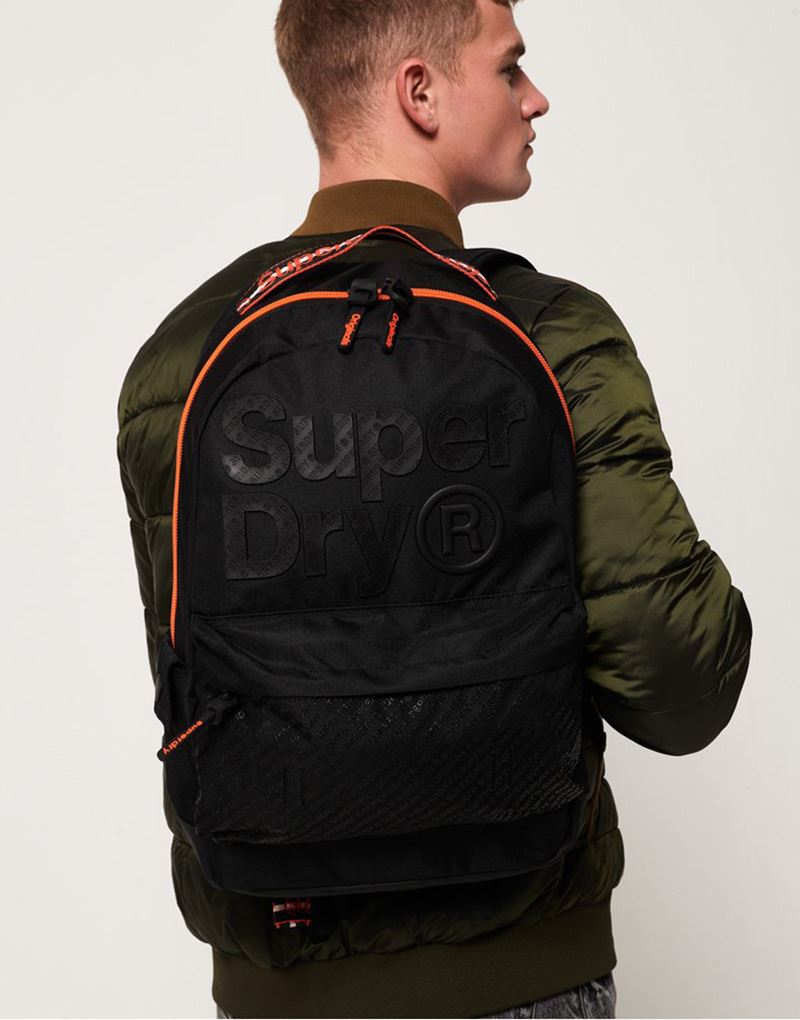 Nero Superdry Men/'s Hollow Montana Zaino