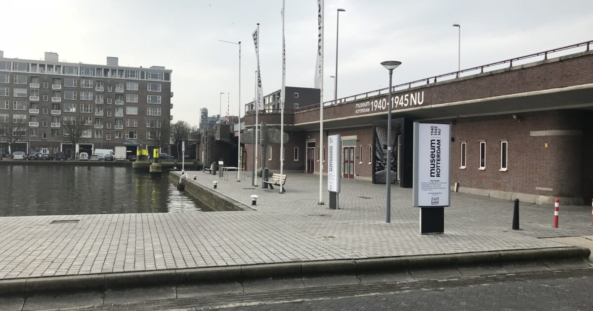 bezoekersinfo locatie '40'45 NU Museum Rotterdam