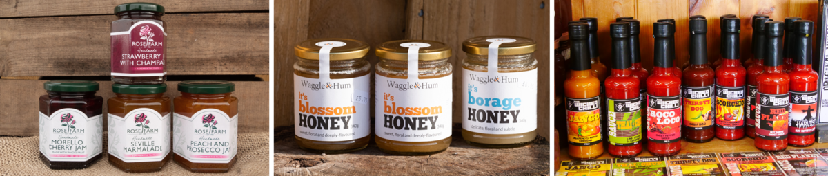 Rose Farm Waggle and Hum and Wicked Chilli